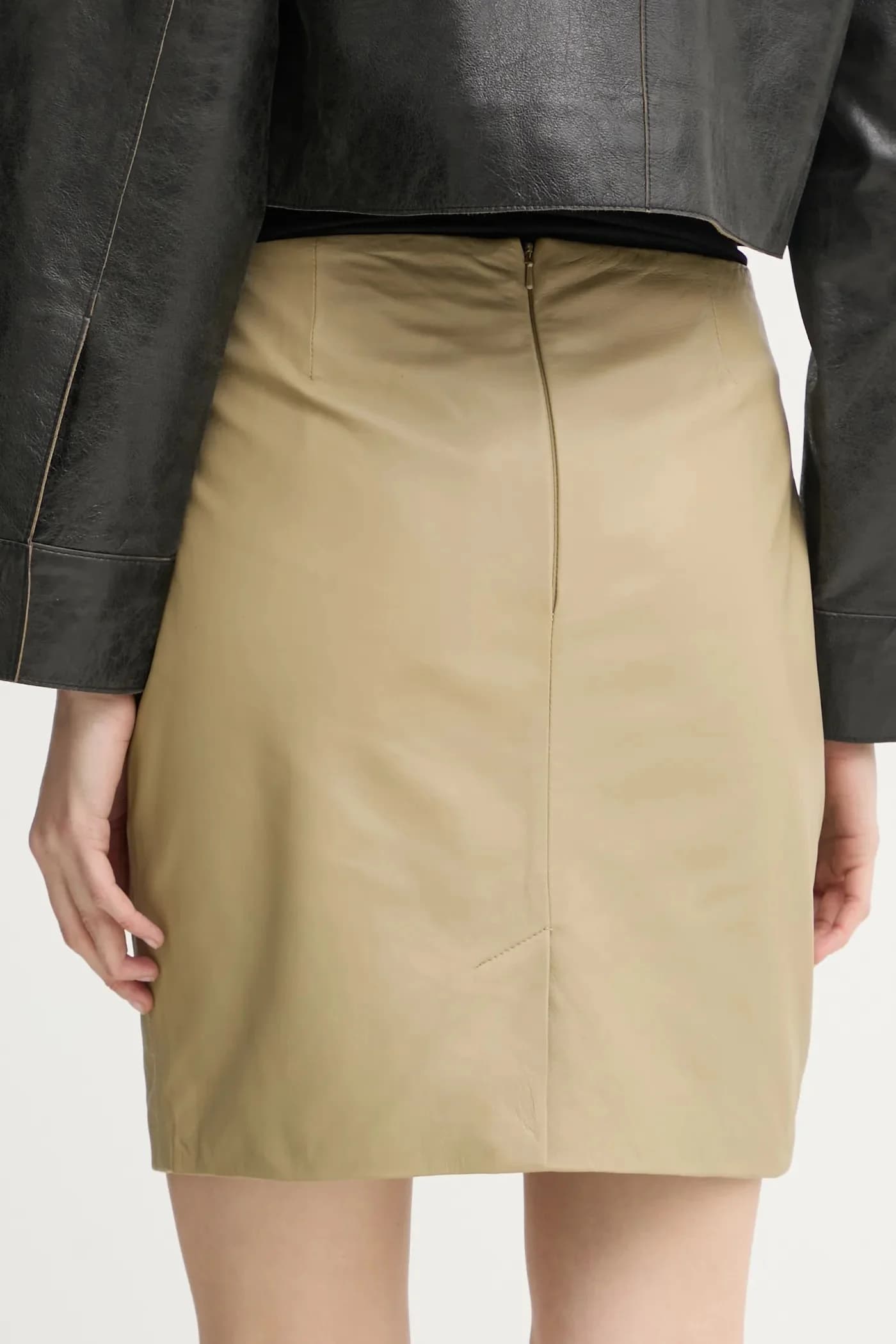 кожаная юбка Ceciliana - фото 3