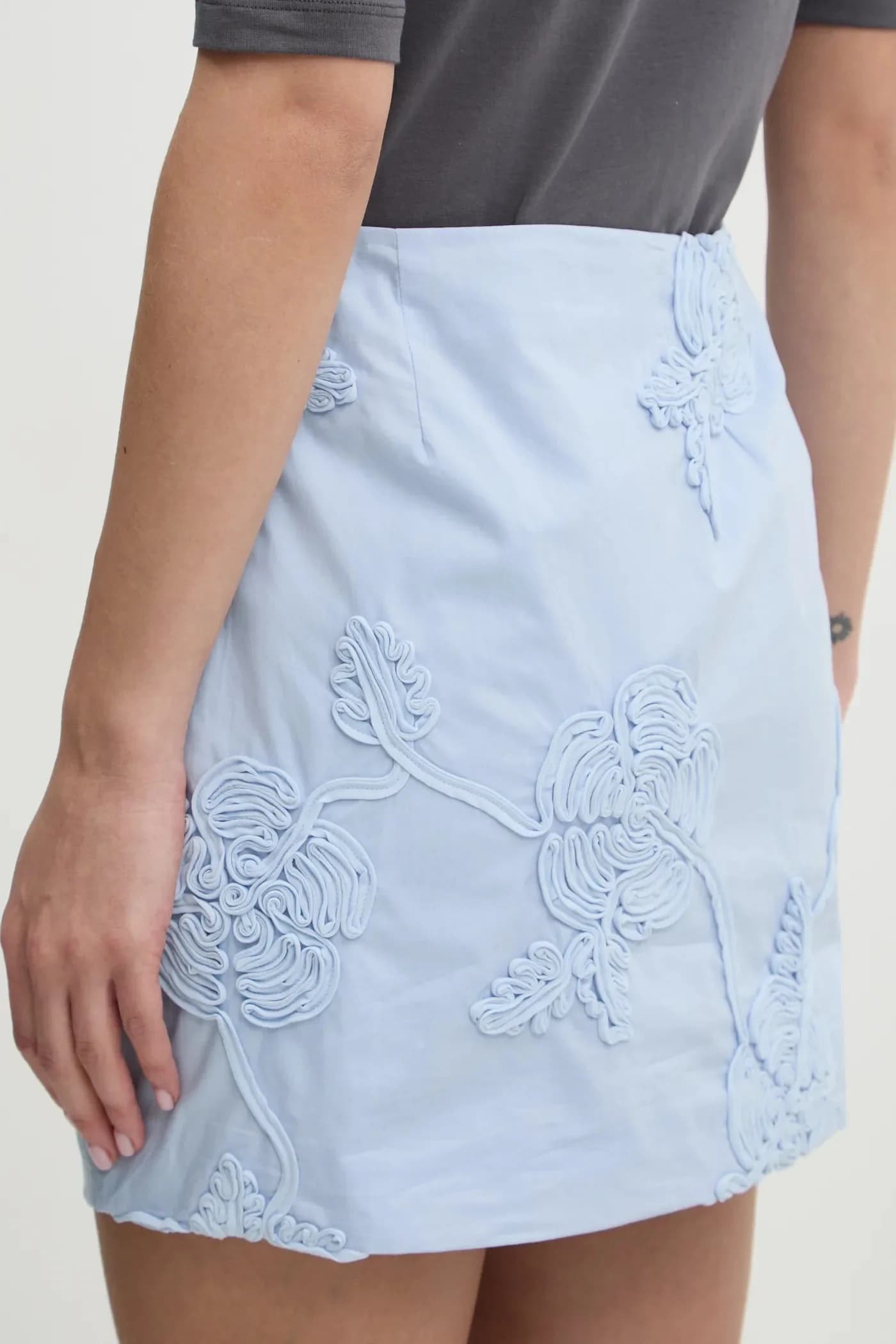 Хлопковая юбка - фото 3