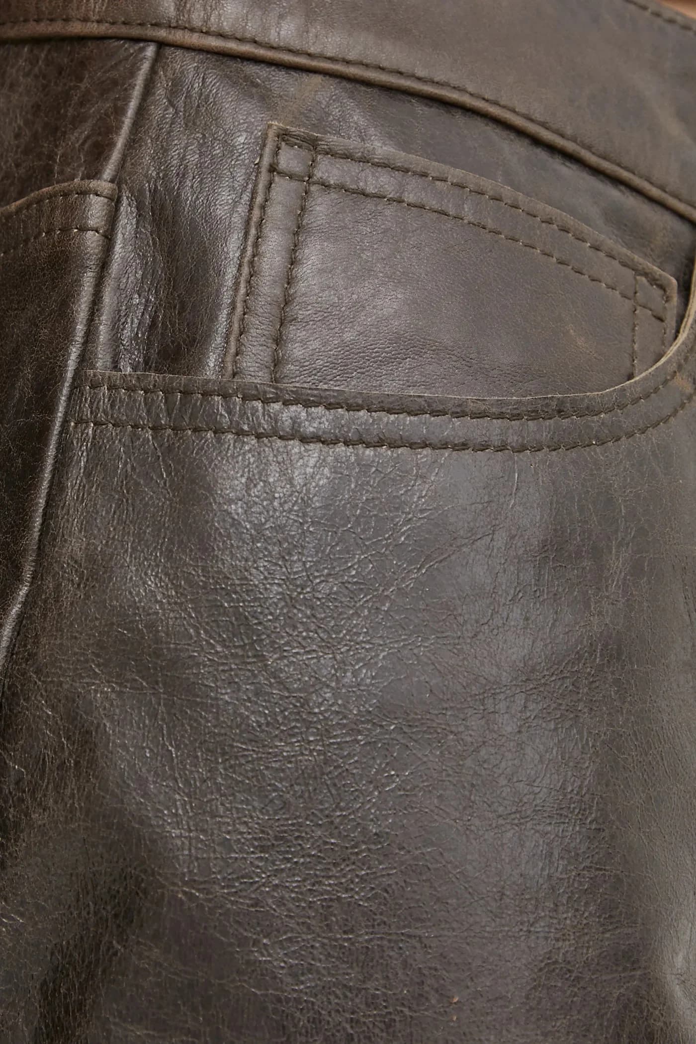 Ники кожаная юбка - фото 4