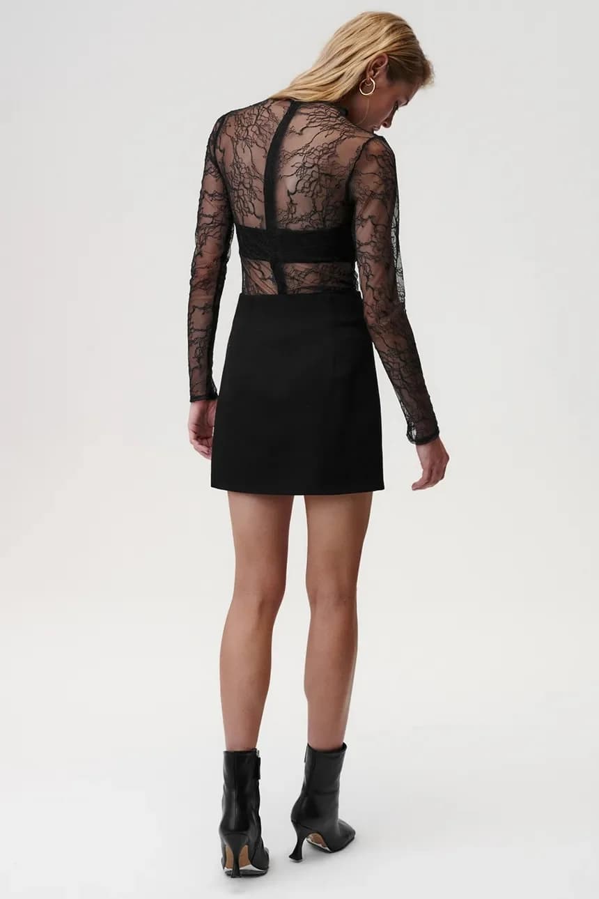 шерстяная юбка Coco Юбка - фото 3