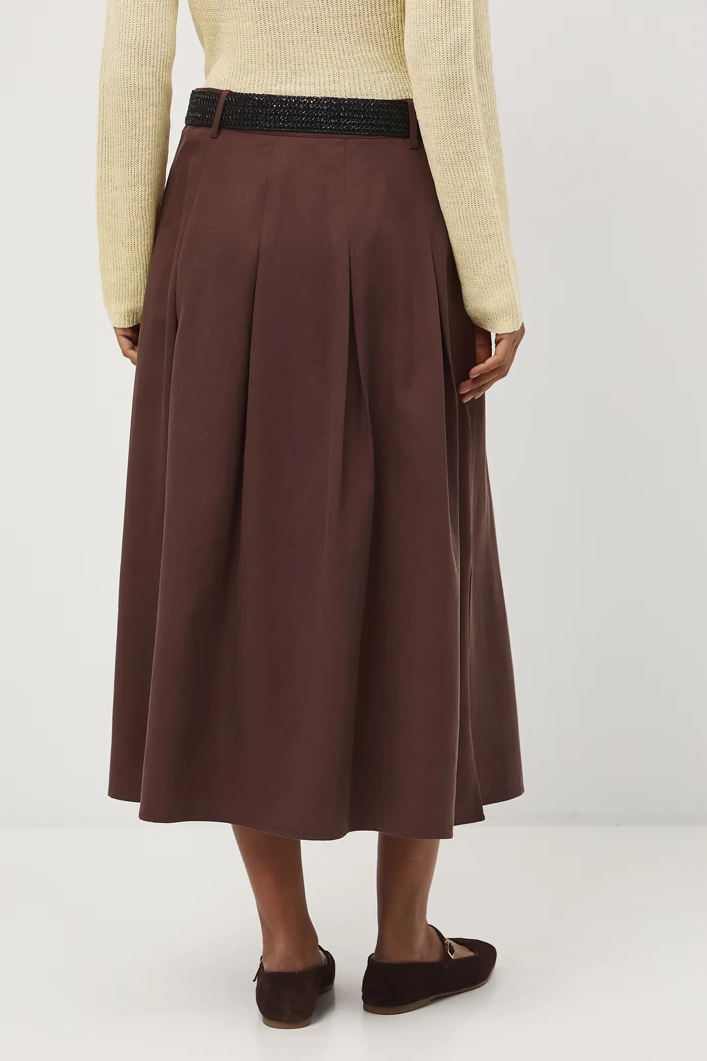 Юбка с разрезом - фото 3