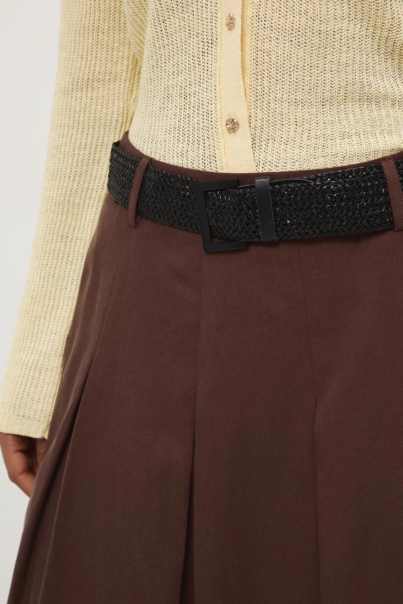 Юбка с разрезом - фото 5