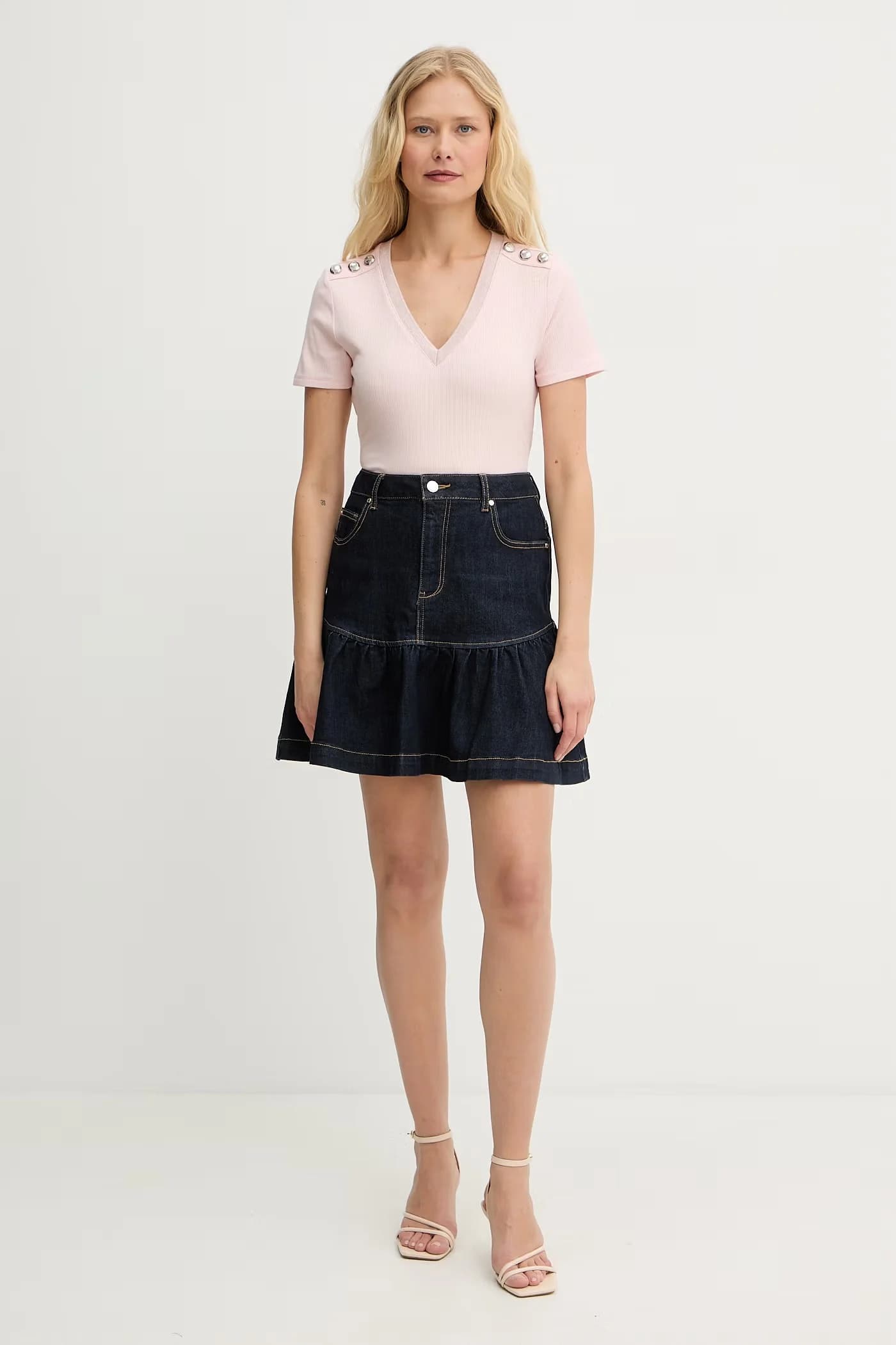 Джинсовые юбки - фото 2