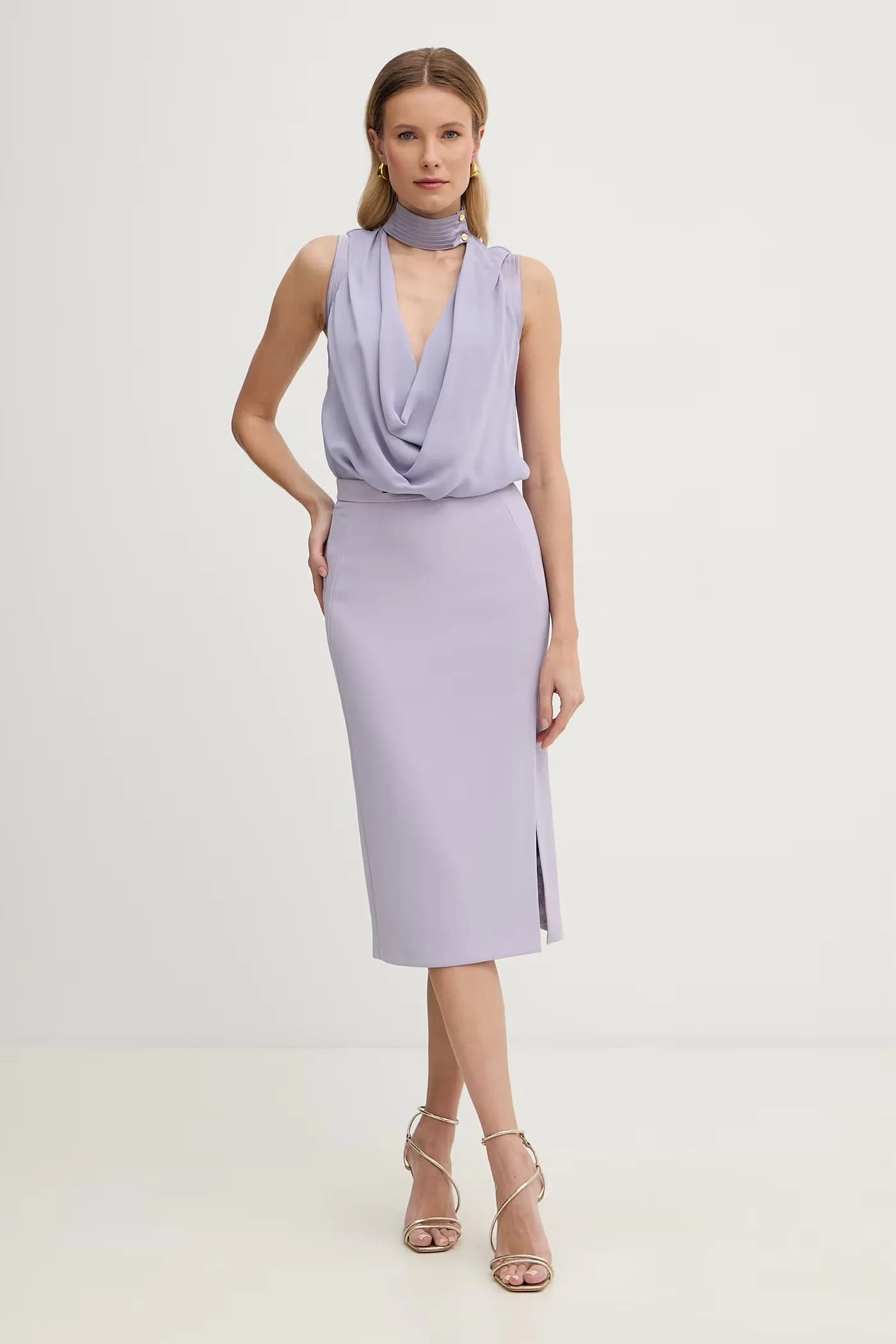 Юбка с разрезом - фото 2