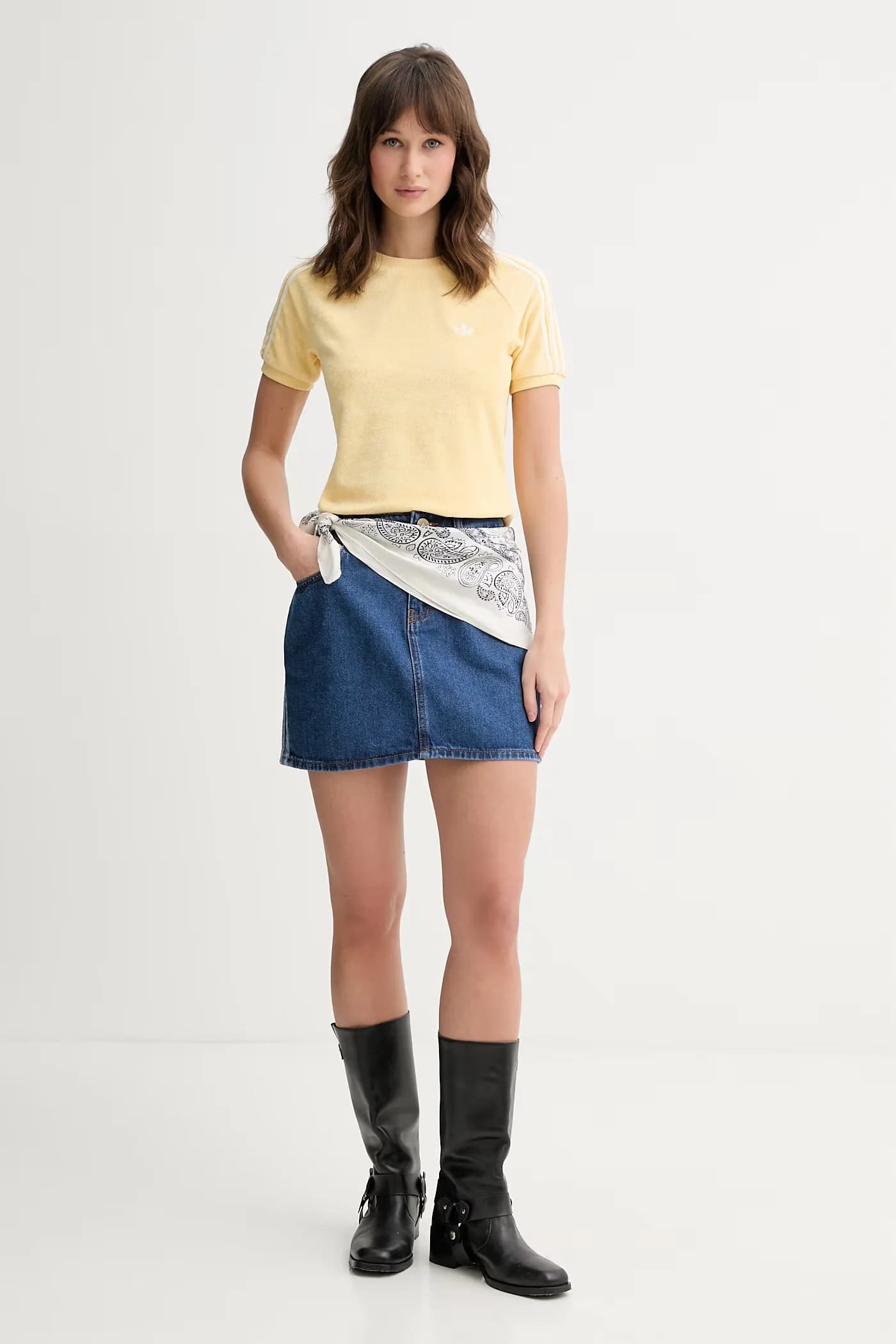 Джинсовая юбка - фото 2