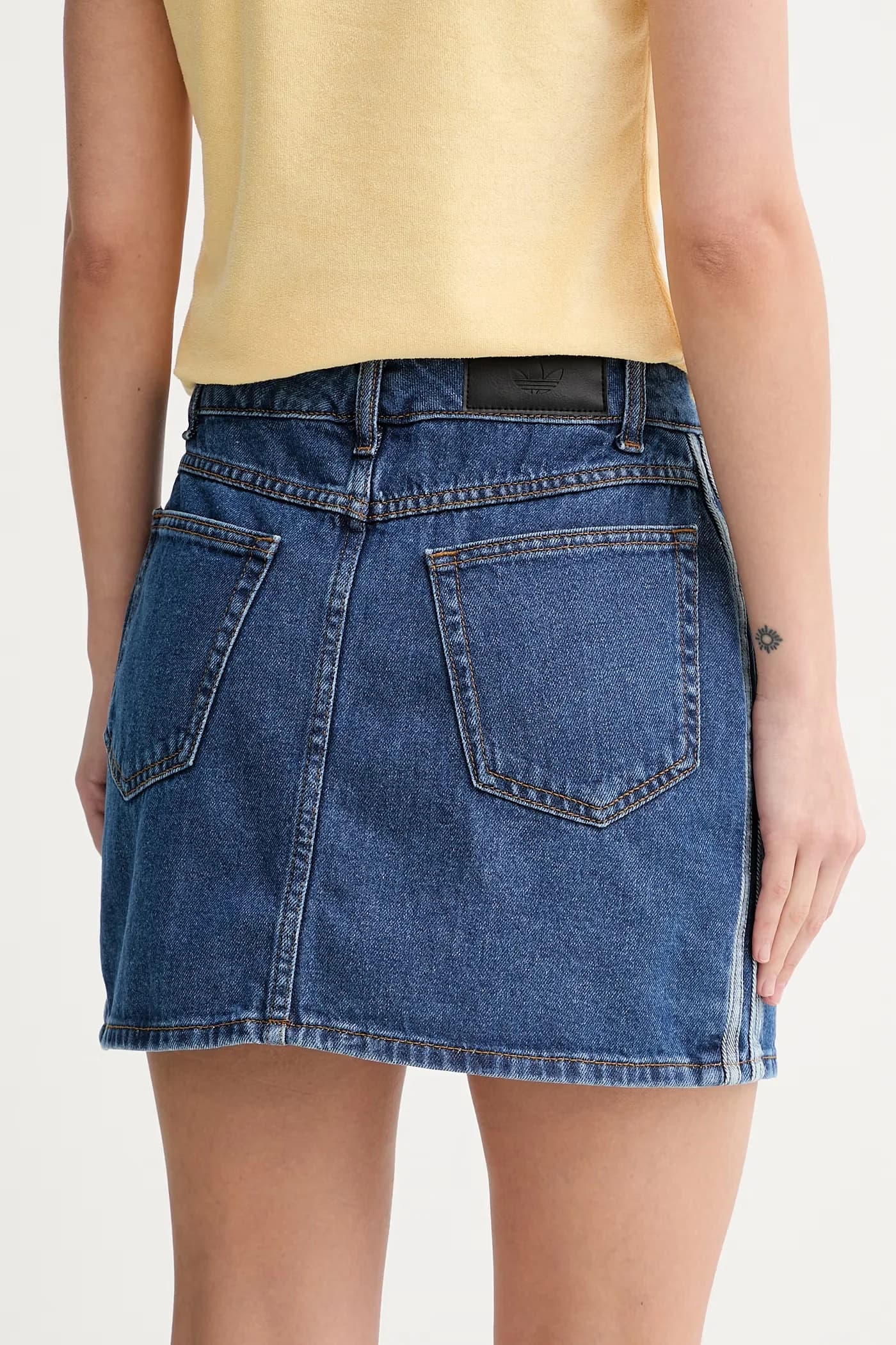 Джинсовая юбка - фото 3