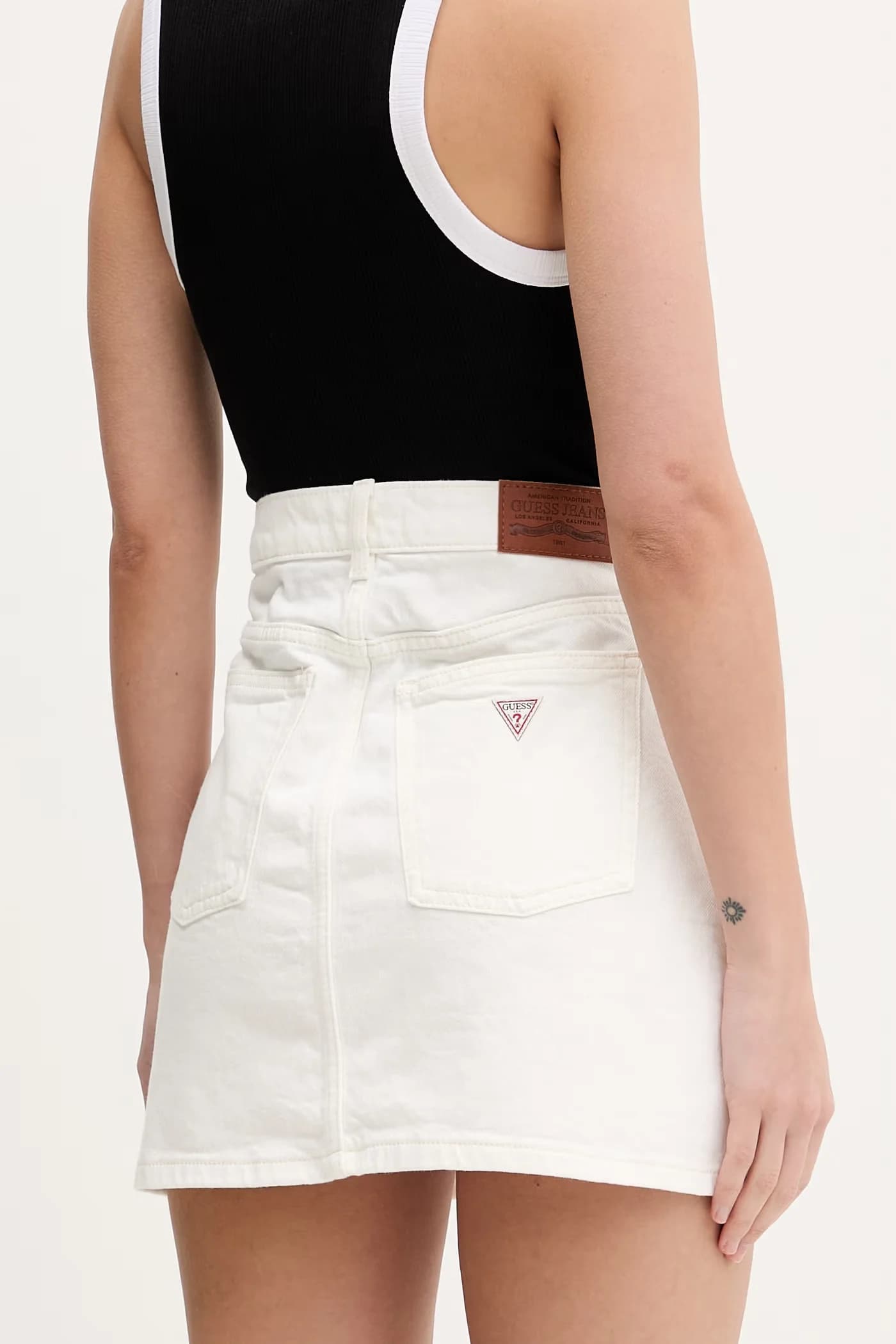 Джинсовая юбка - фото 3