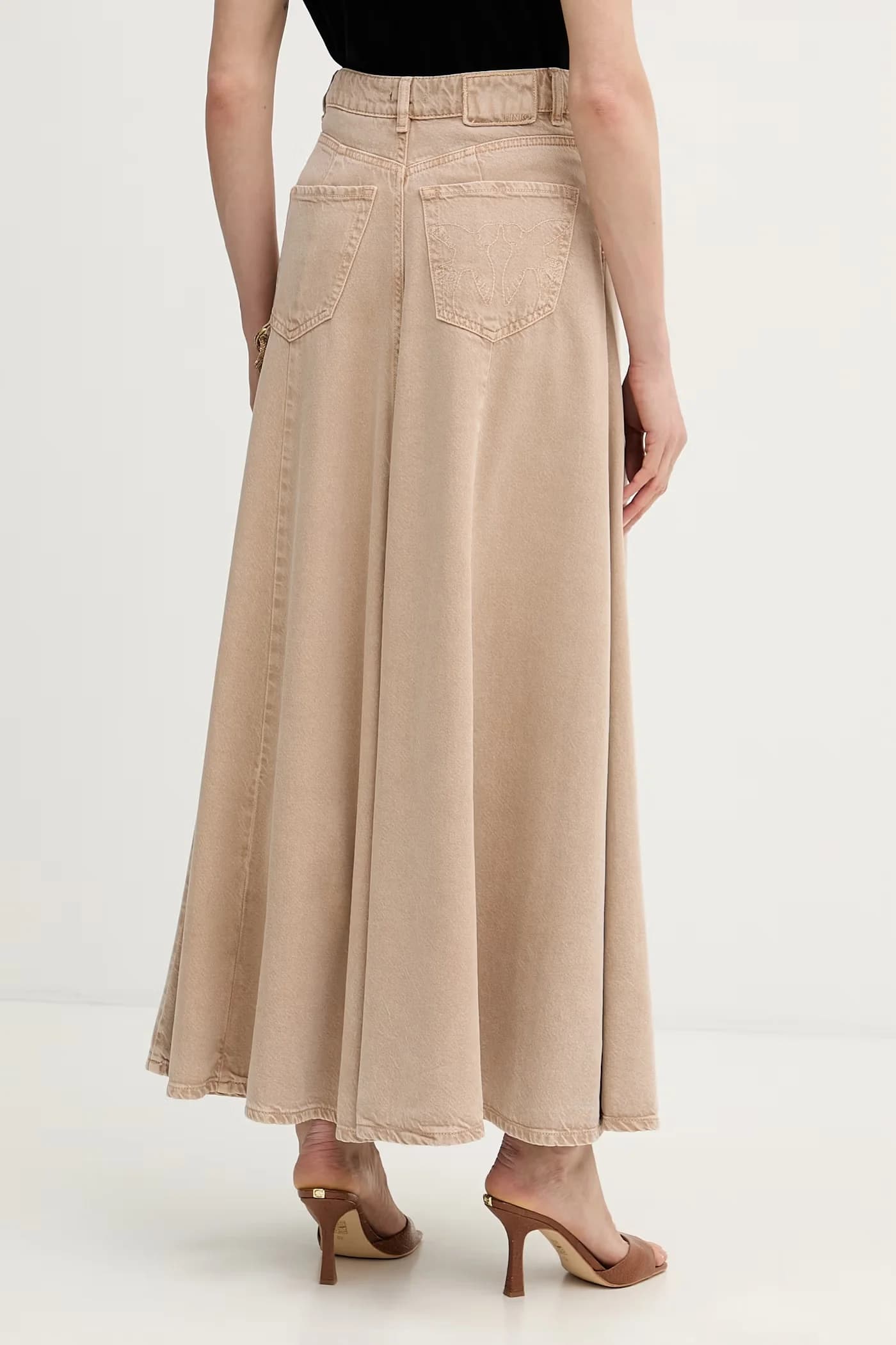 Джинсовая юбка - фото 3