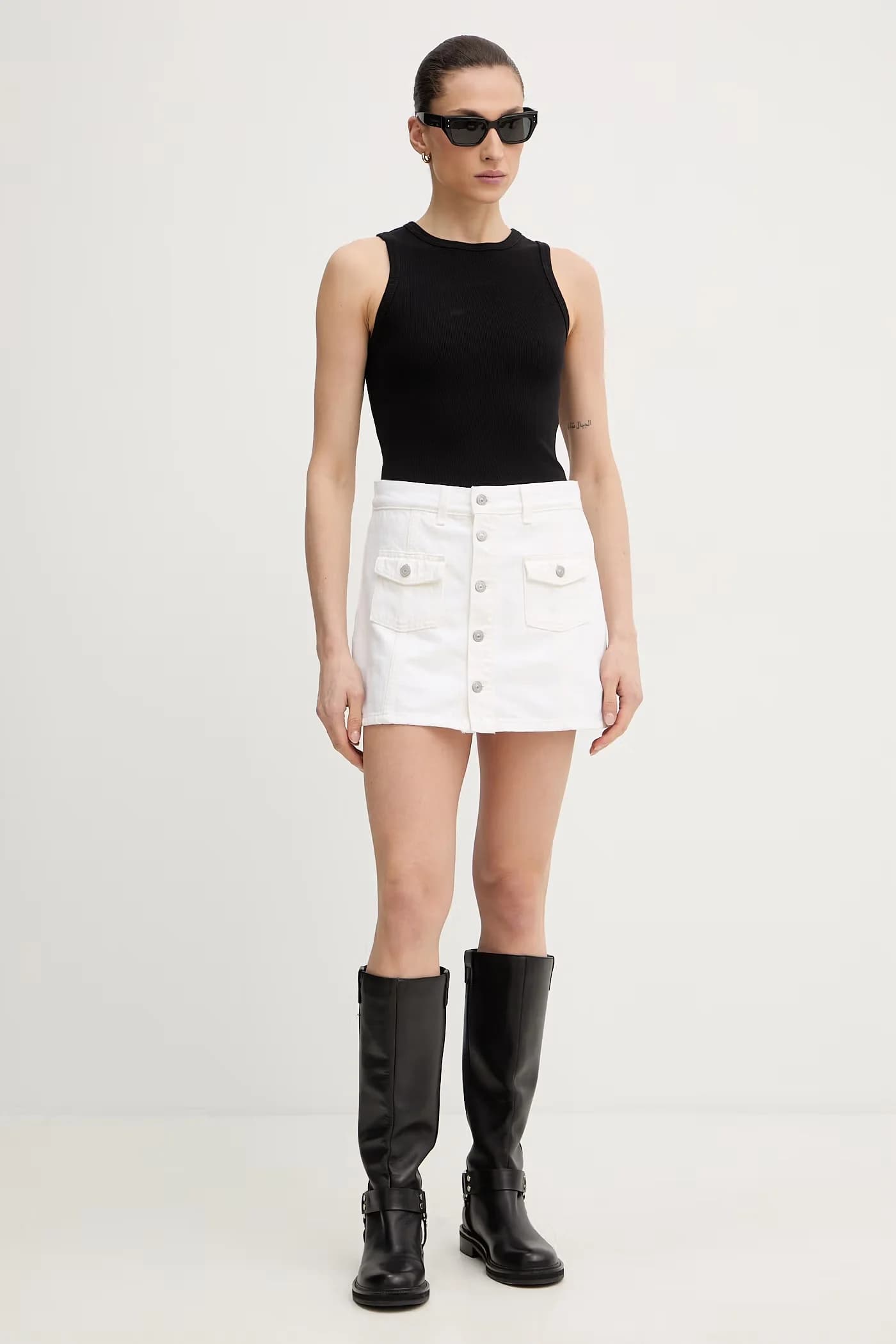 Хлопковая юбка - фото 2