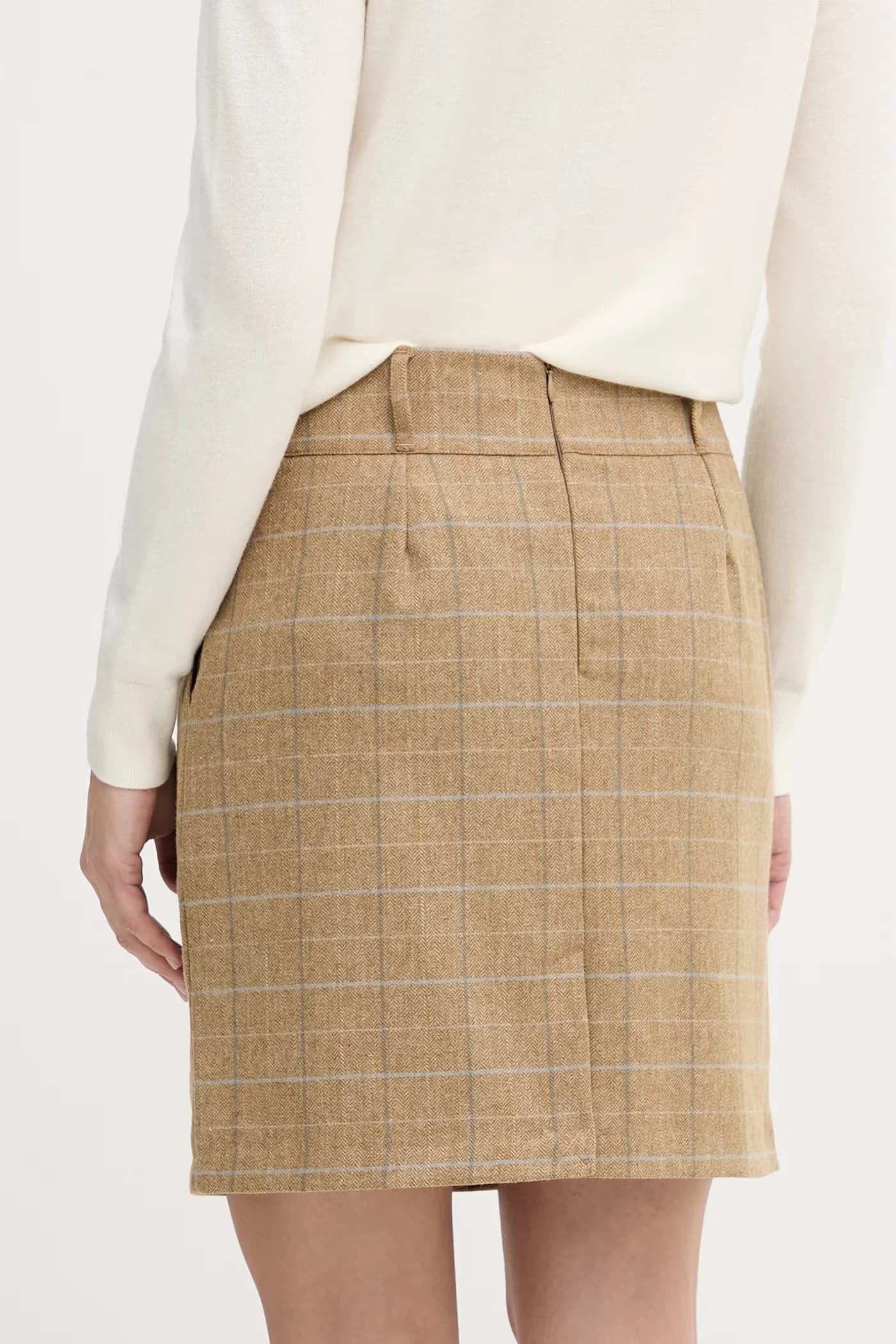 юбка из шерсти петунии - фото 3