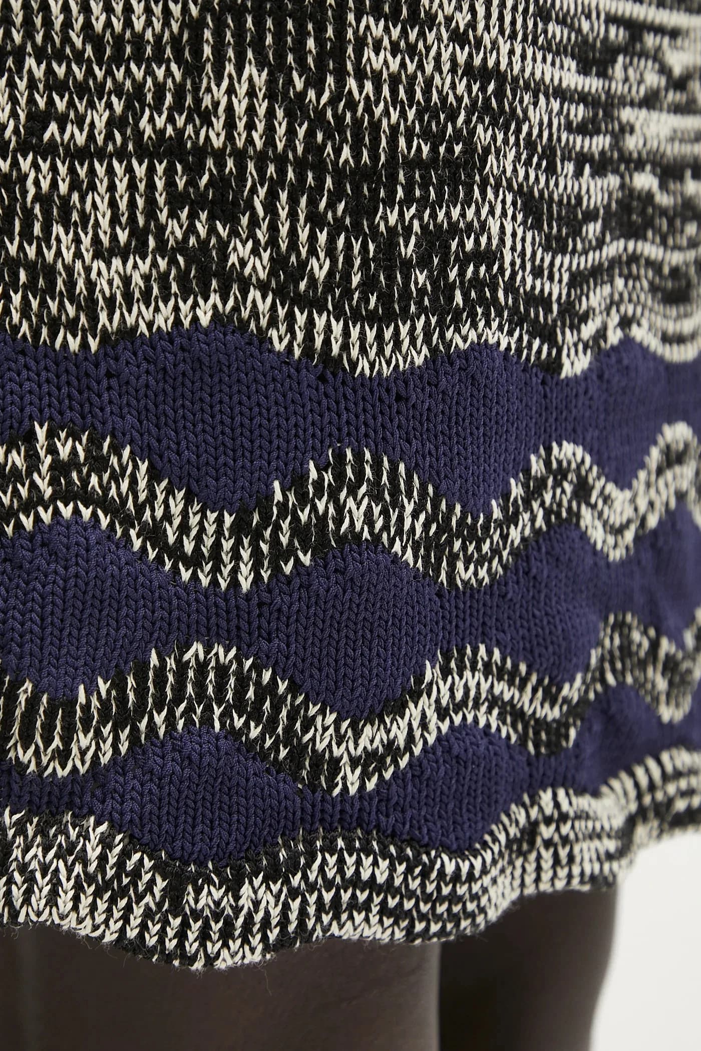 Трикотажная юбка оттенка - фото 4