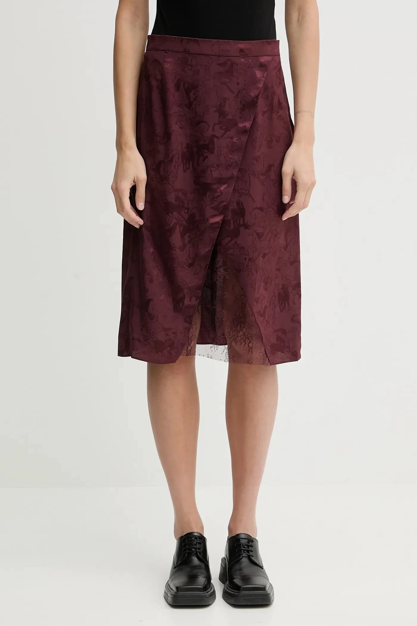 Шелковая юбка