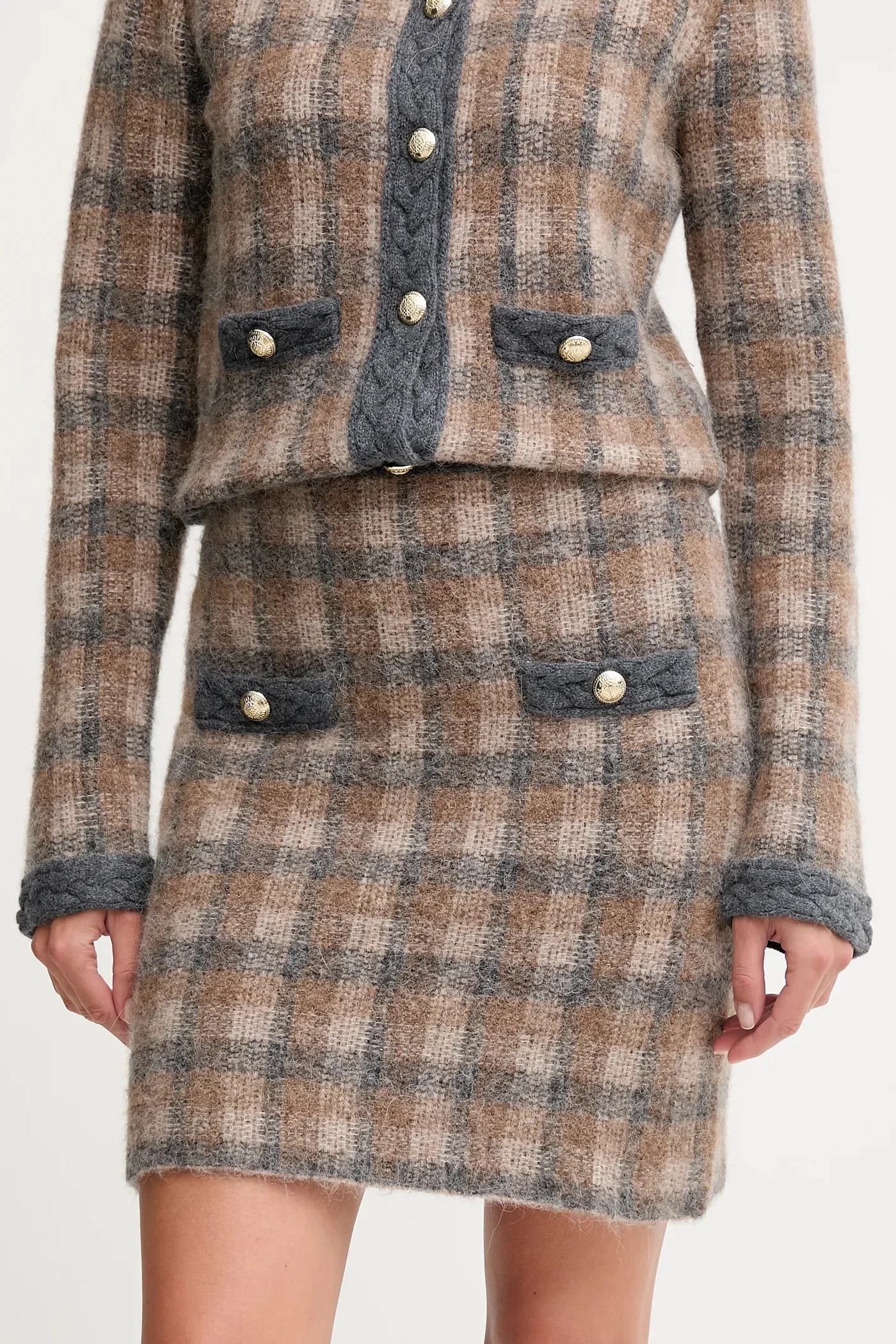 Юбка из шерсти