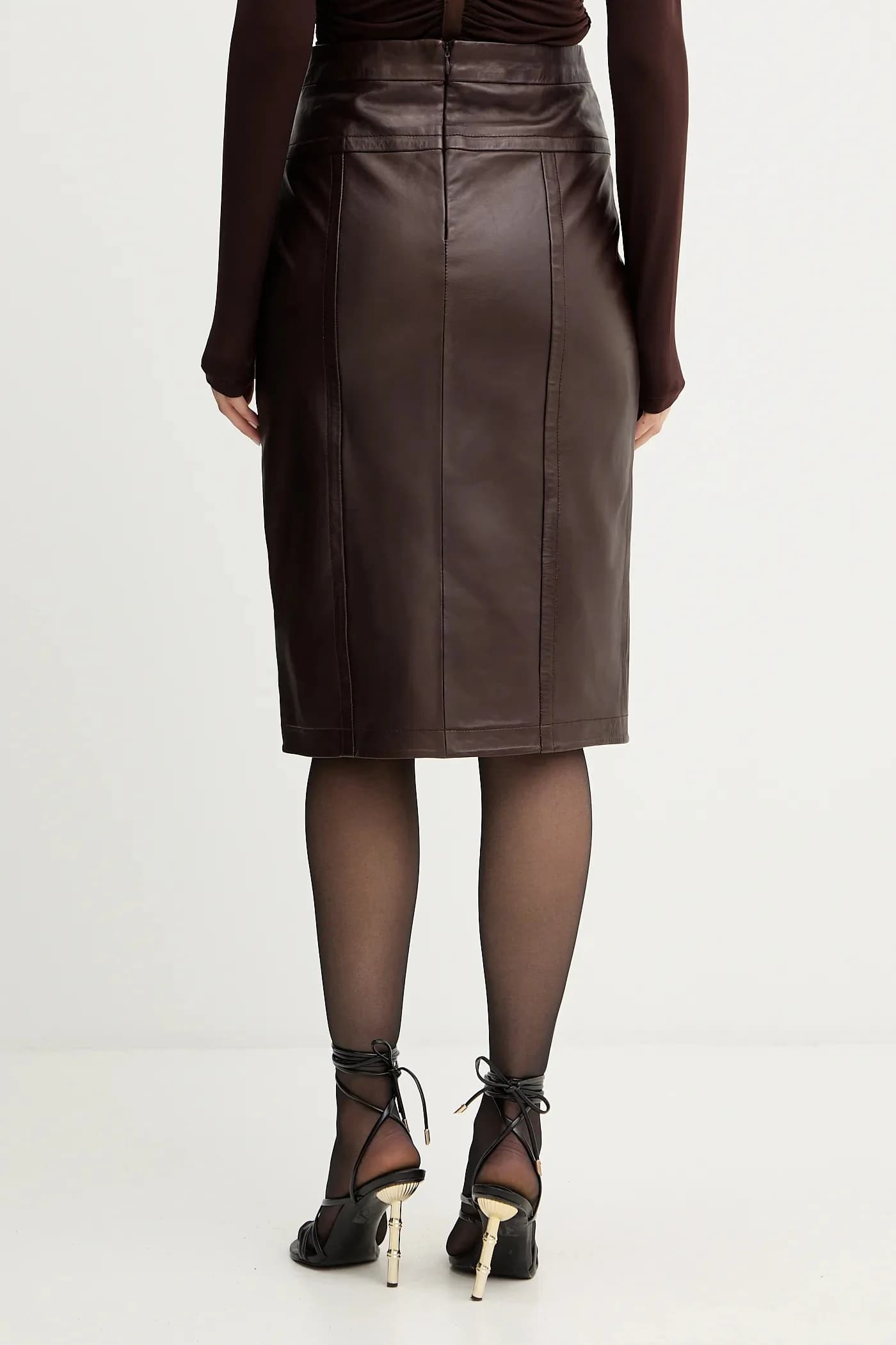 Эстелла кожаная юбка - фото 3