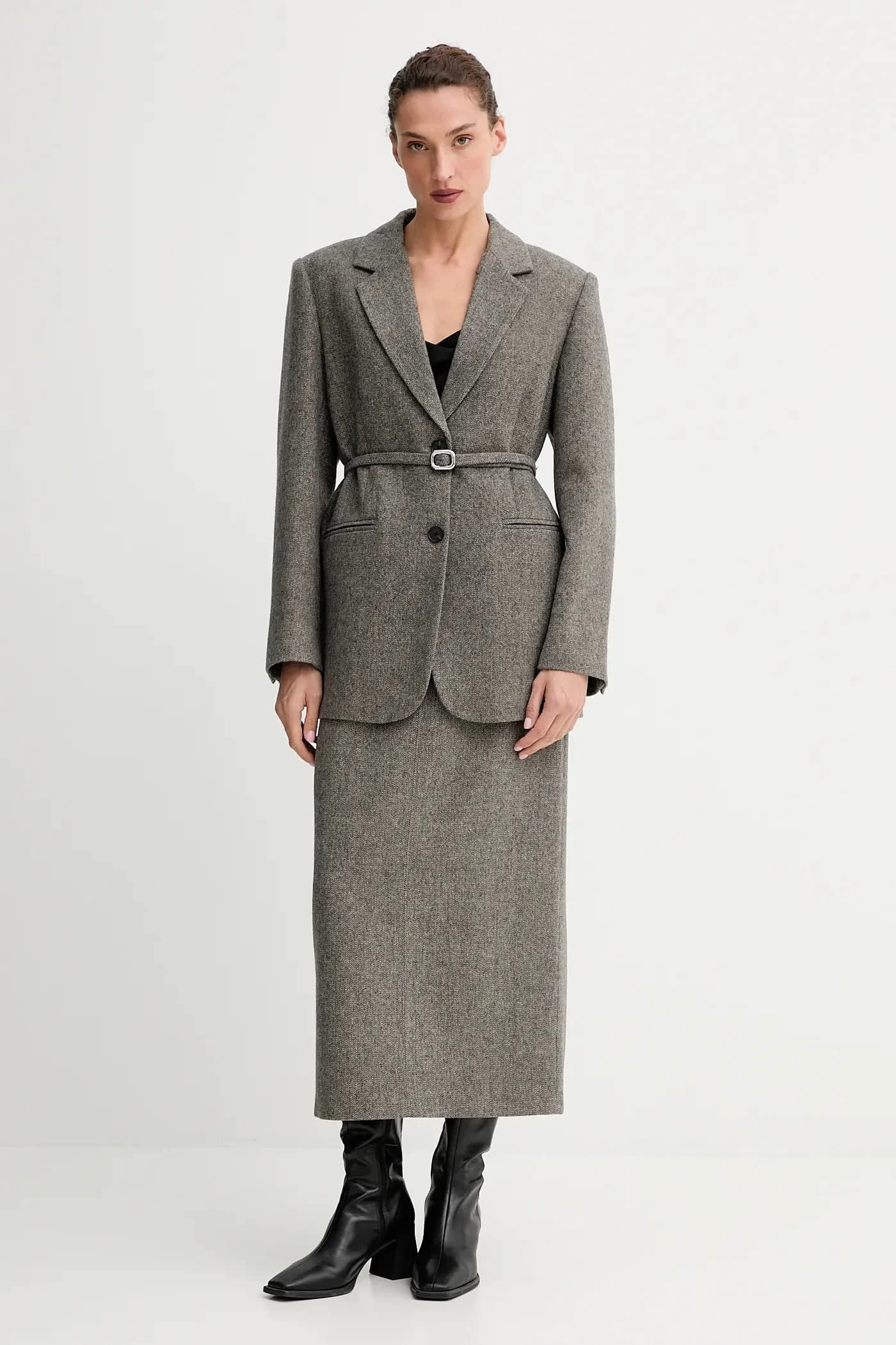 Юбка из шерсти - фото 2