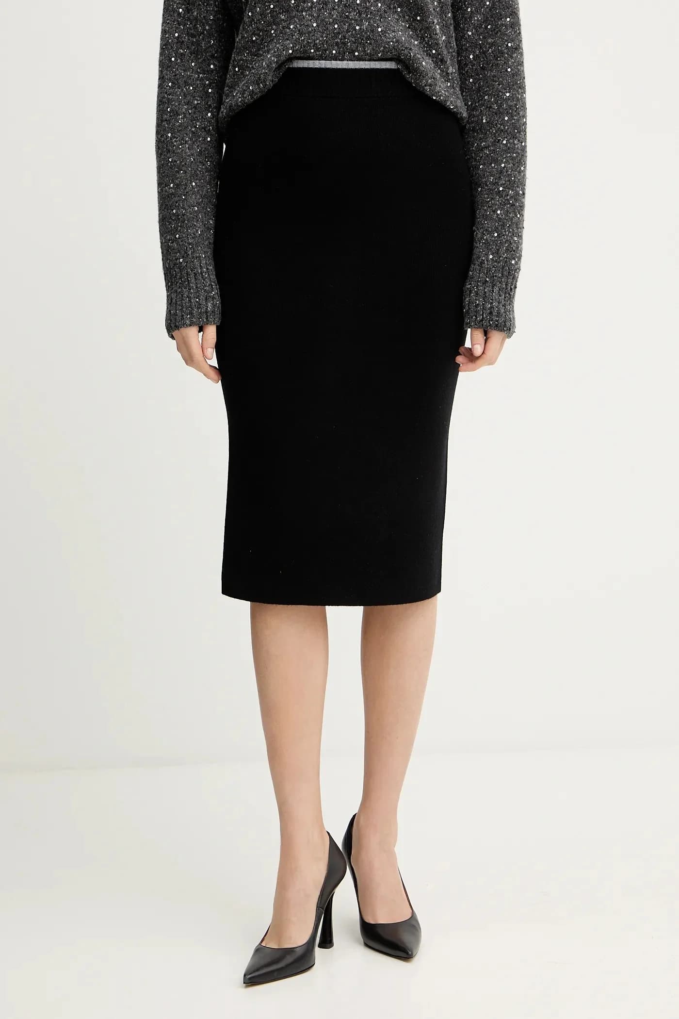 Юбка из шерсти