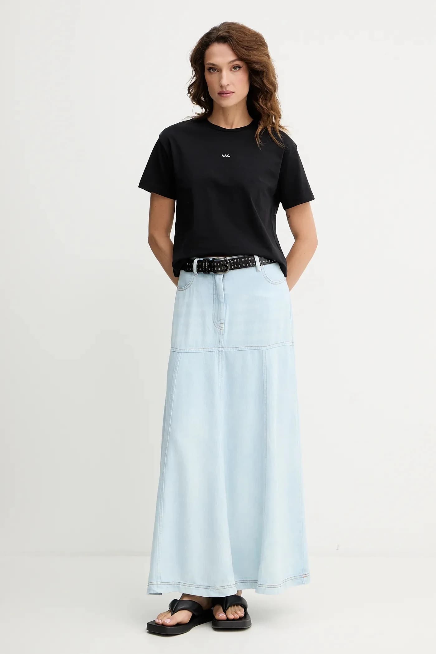 джинсовая юбка TUXYA - фото 2