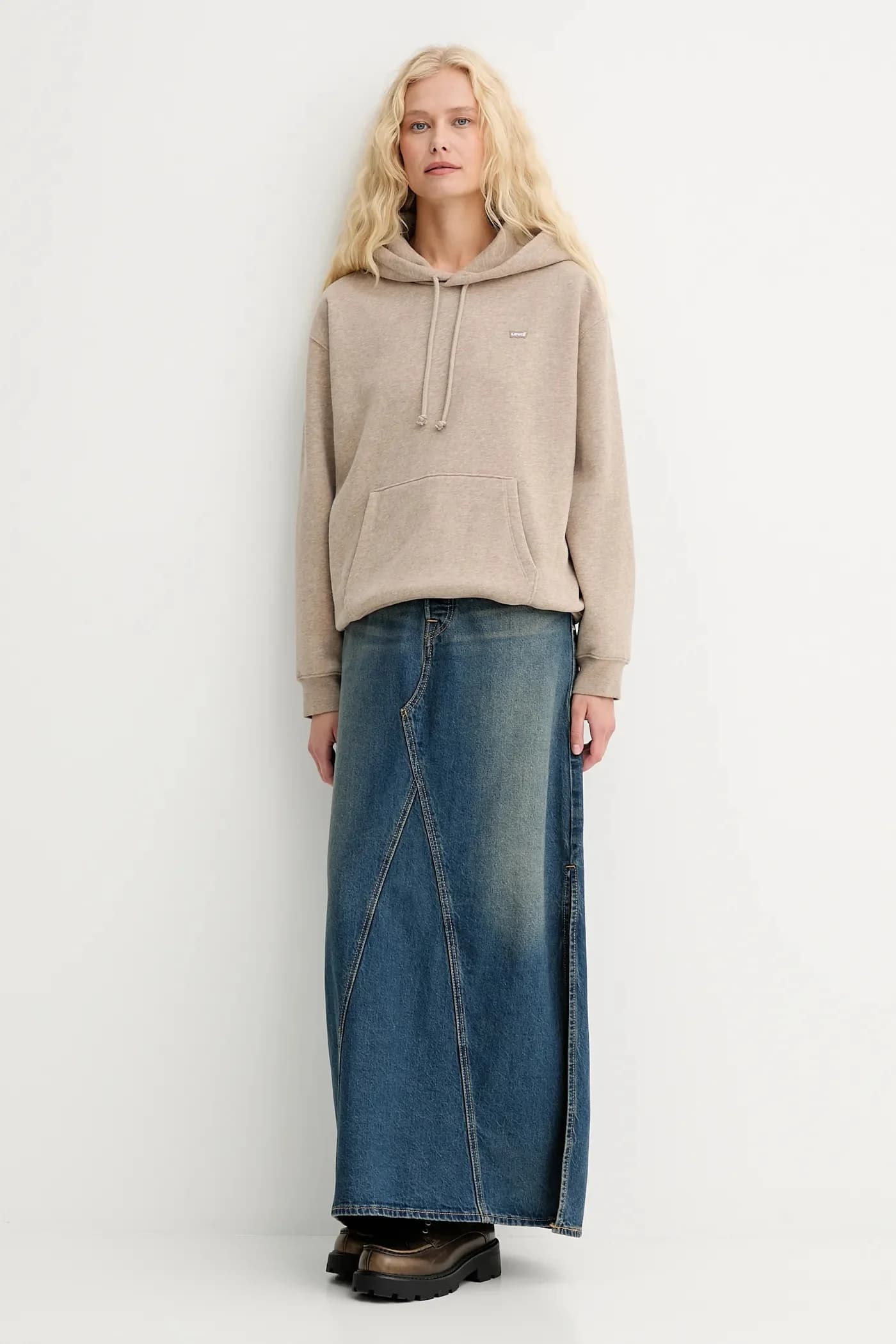 Джинсовая юбка - фото 2