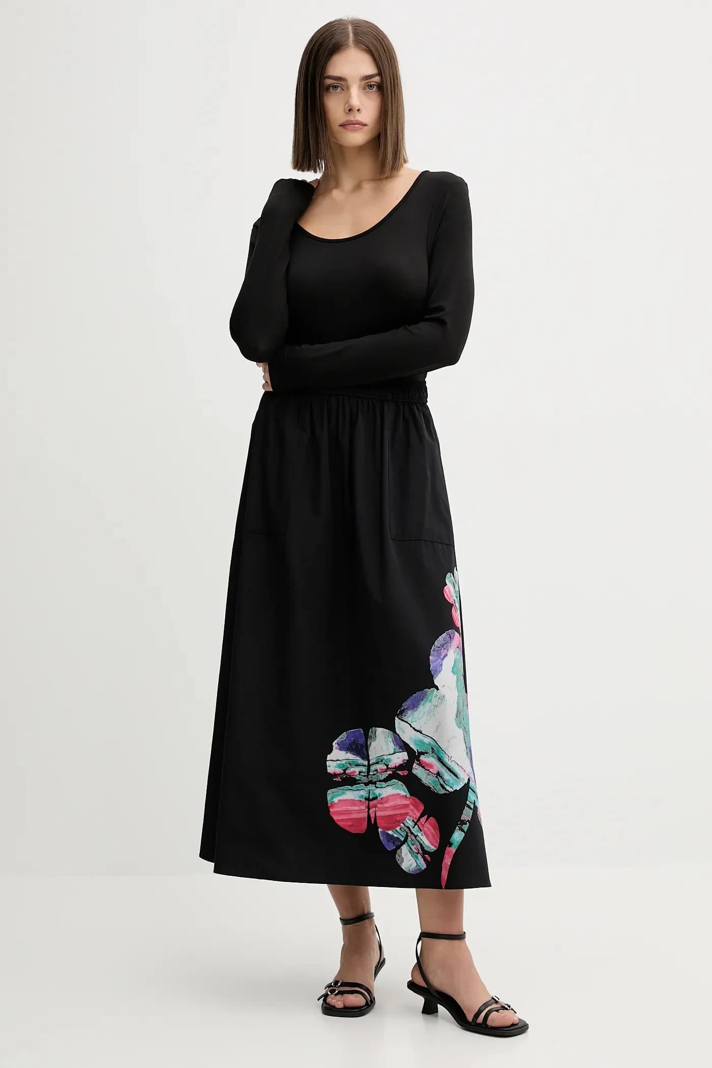 ELLA LACROIX хлопковая юбка - фото 2