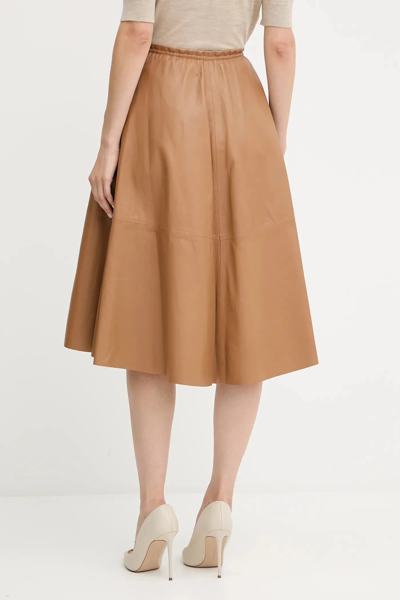 Кожаная юбка - фото 3