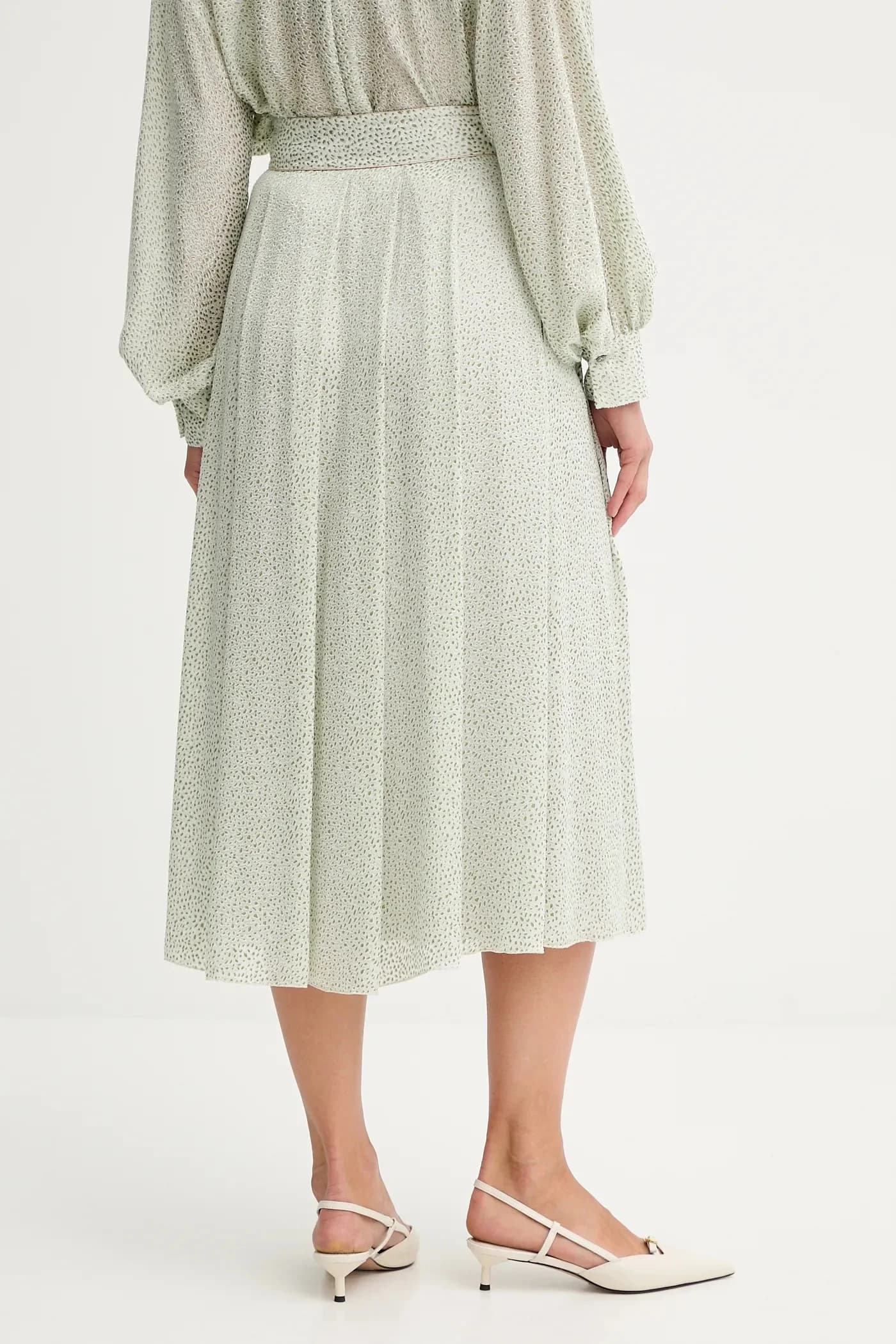 Юбка с оттенком шелка - фото 3