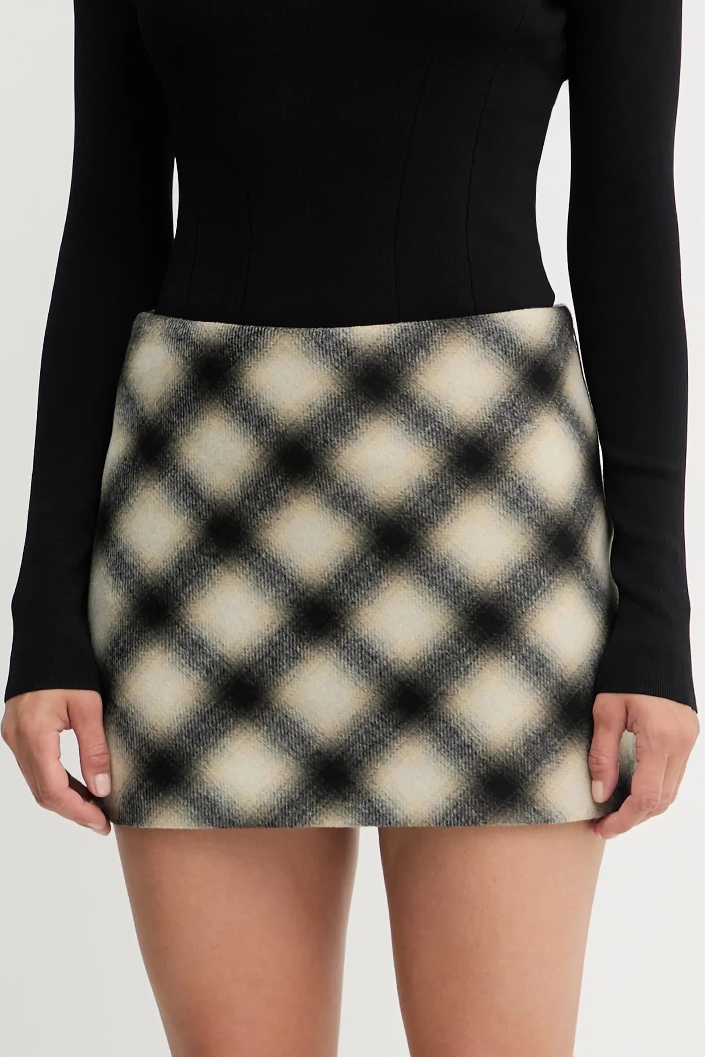 Юбка из смесовой шерсти