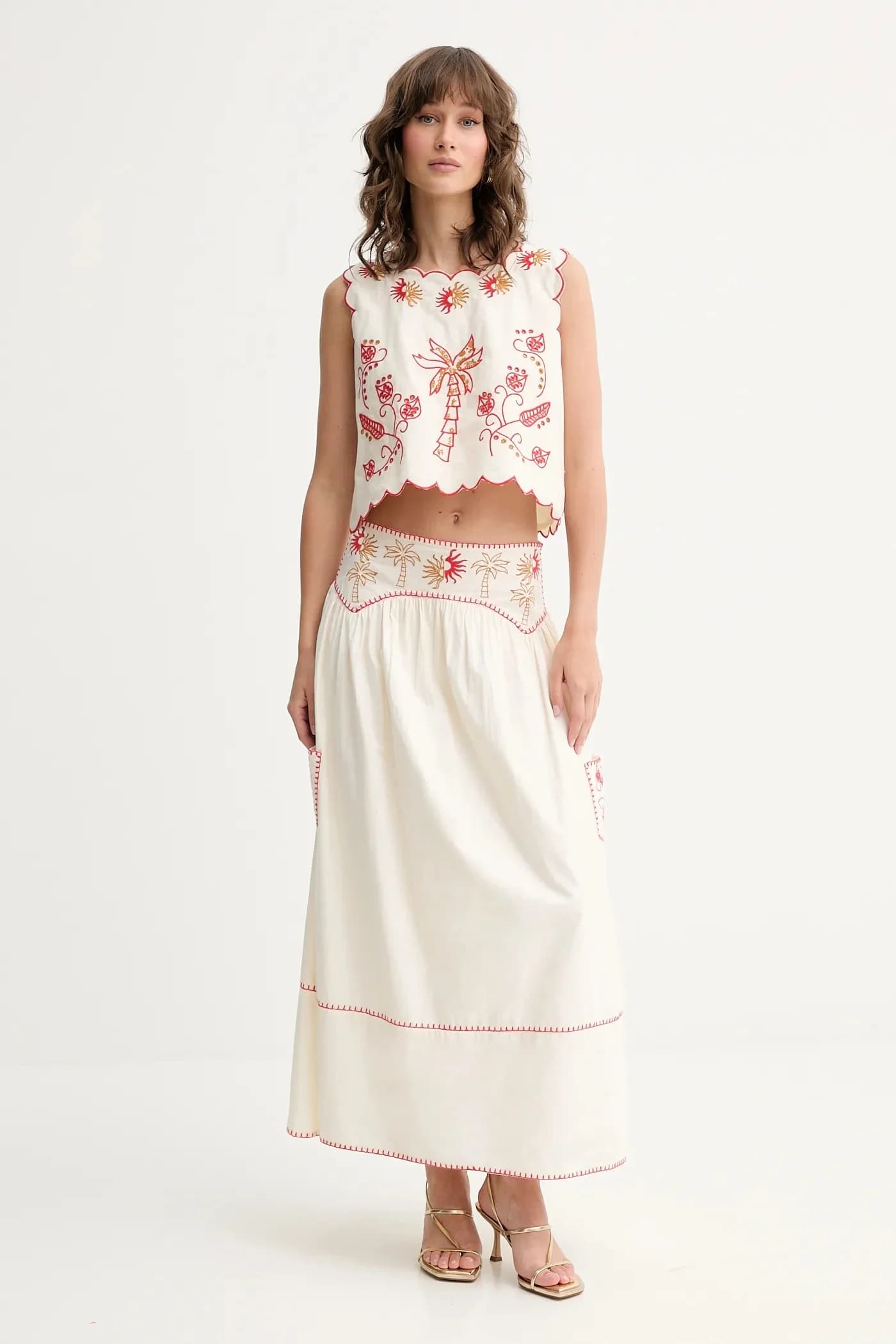 Хлопковая юбка - фото 2