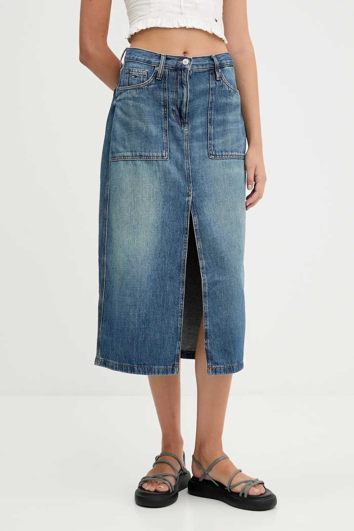 Джинсовая юбка