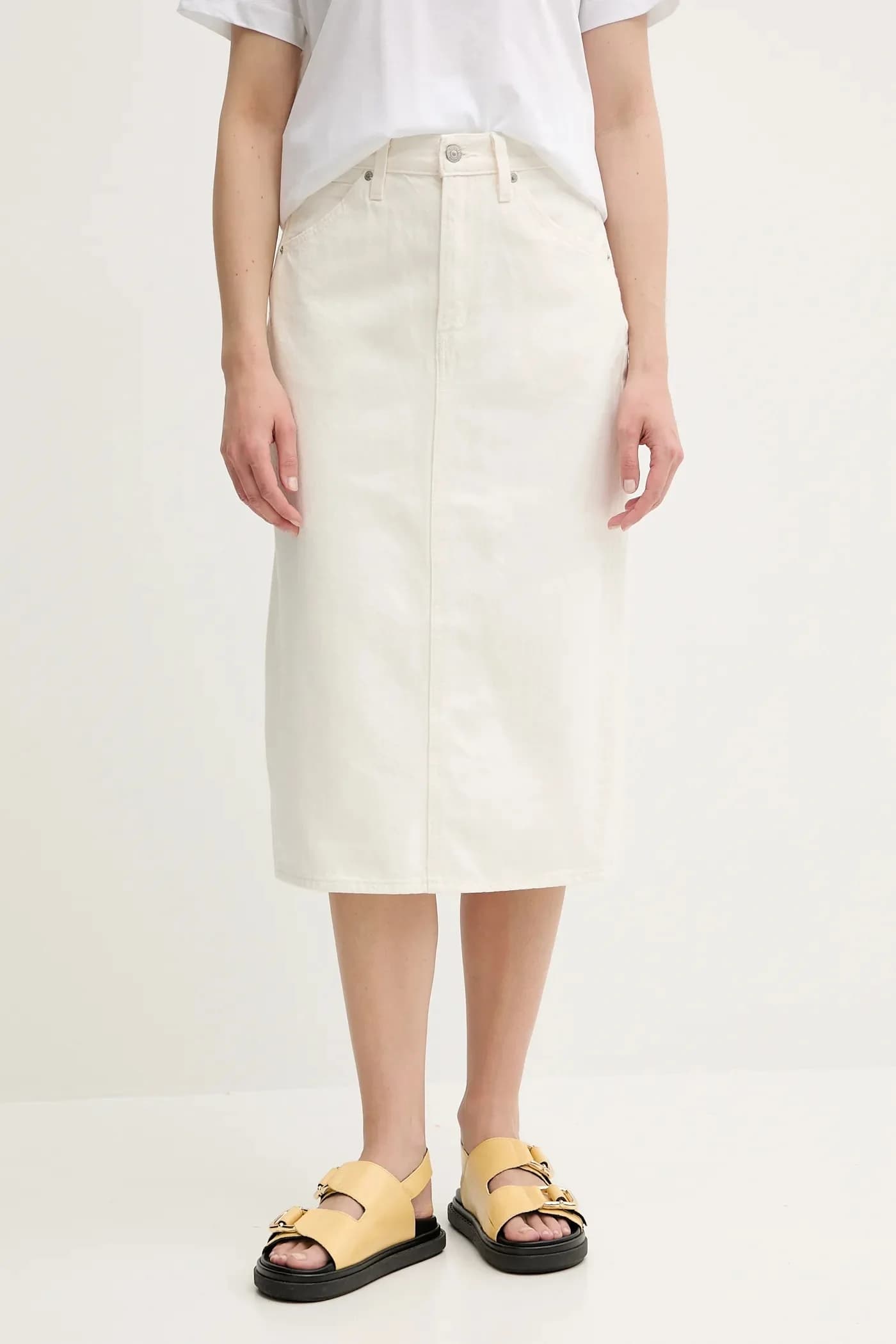 Джинсовая юбка HR SLIT SKIRT