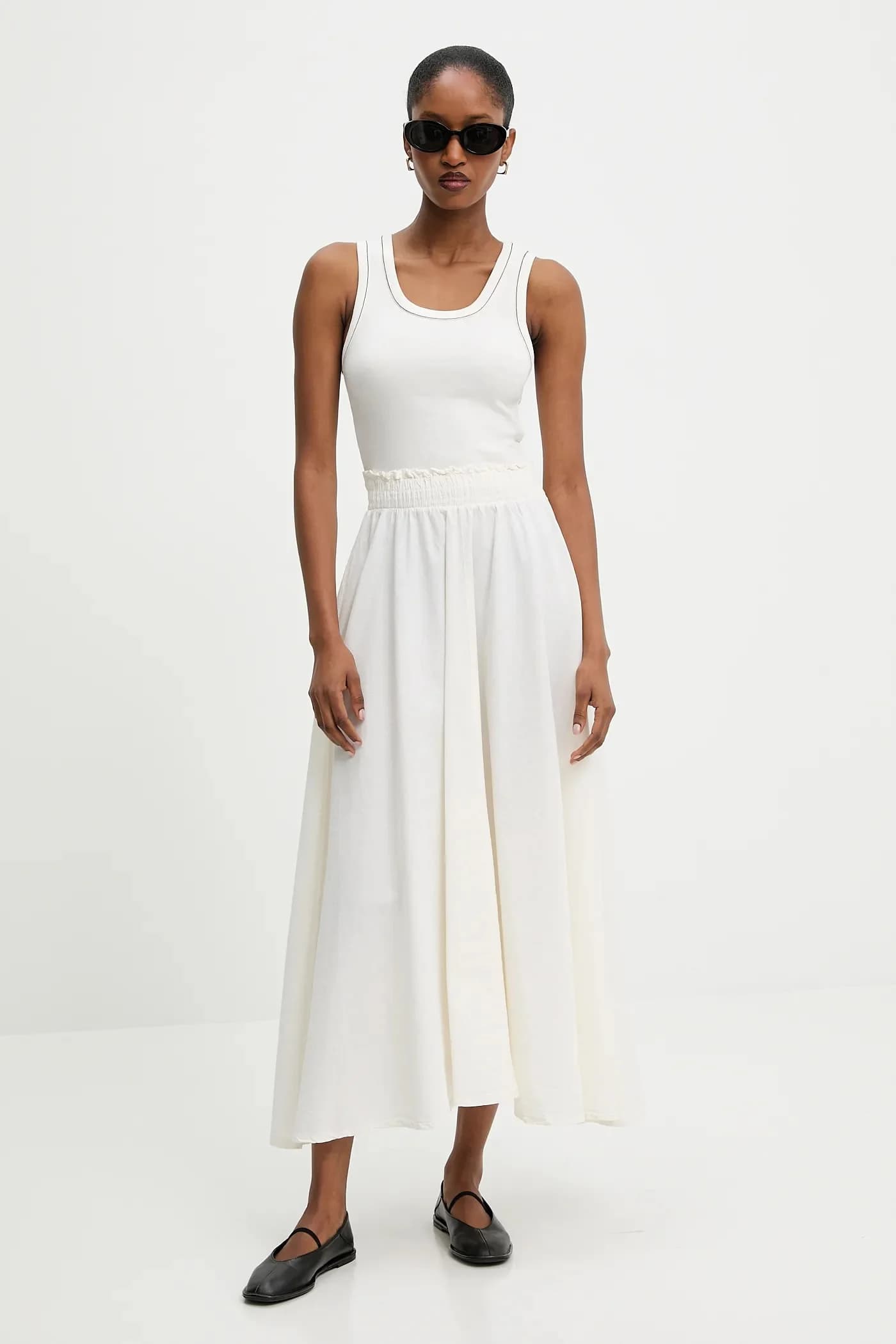 Хлопковая юбка - фото 2