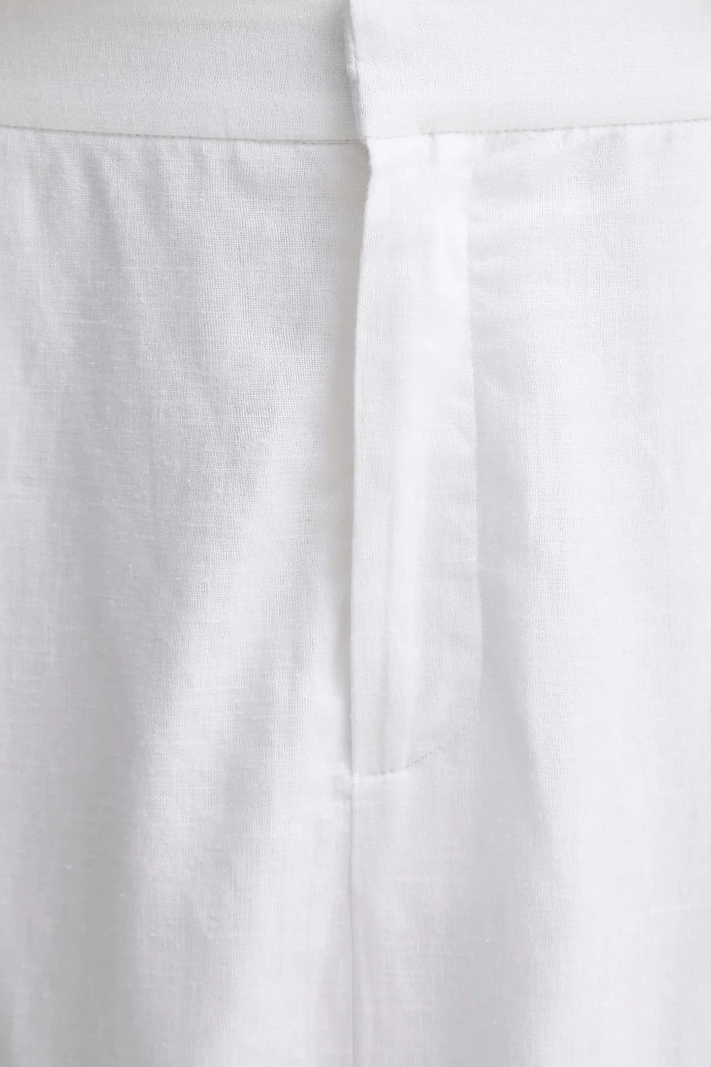 Юбка из смесового льна - фото 5