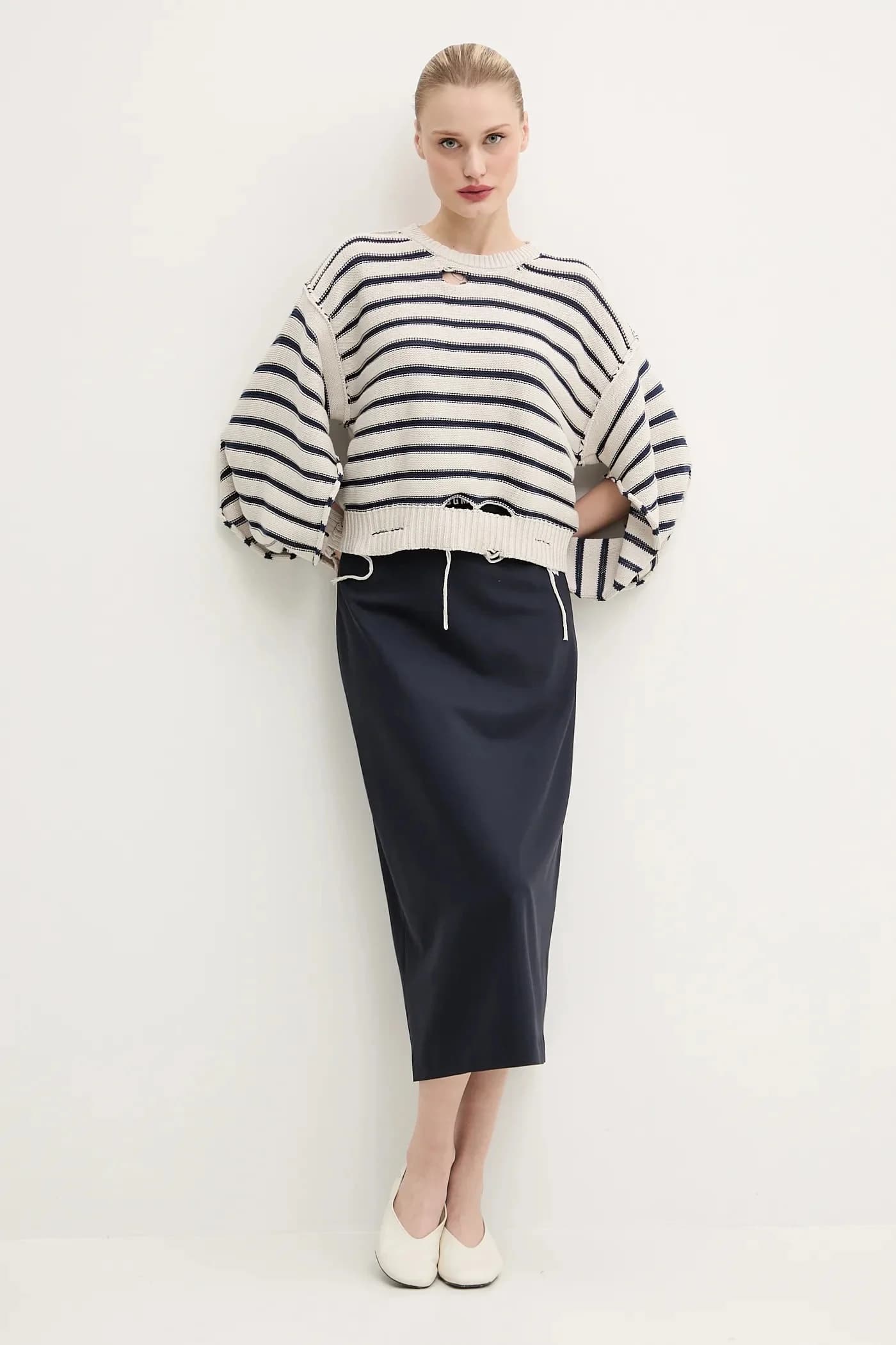 Шерстяная юбка - фото 2