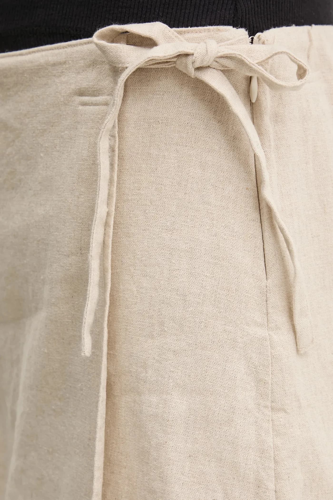 Льняная юбка - фото 4