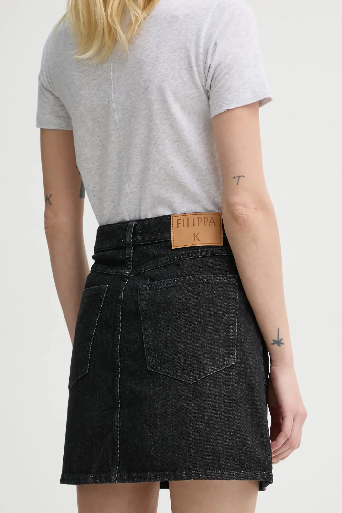 Джинсовая юбка - фото 3