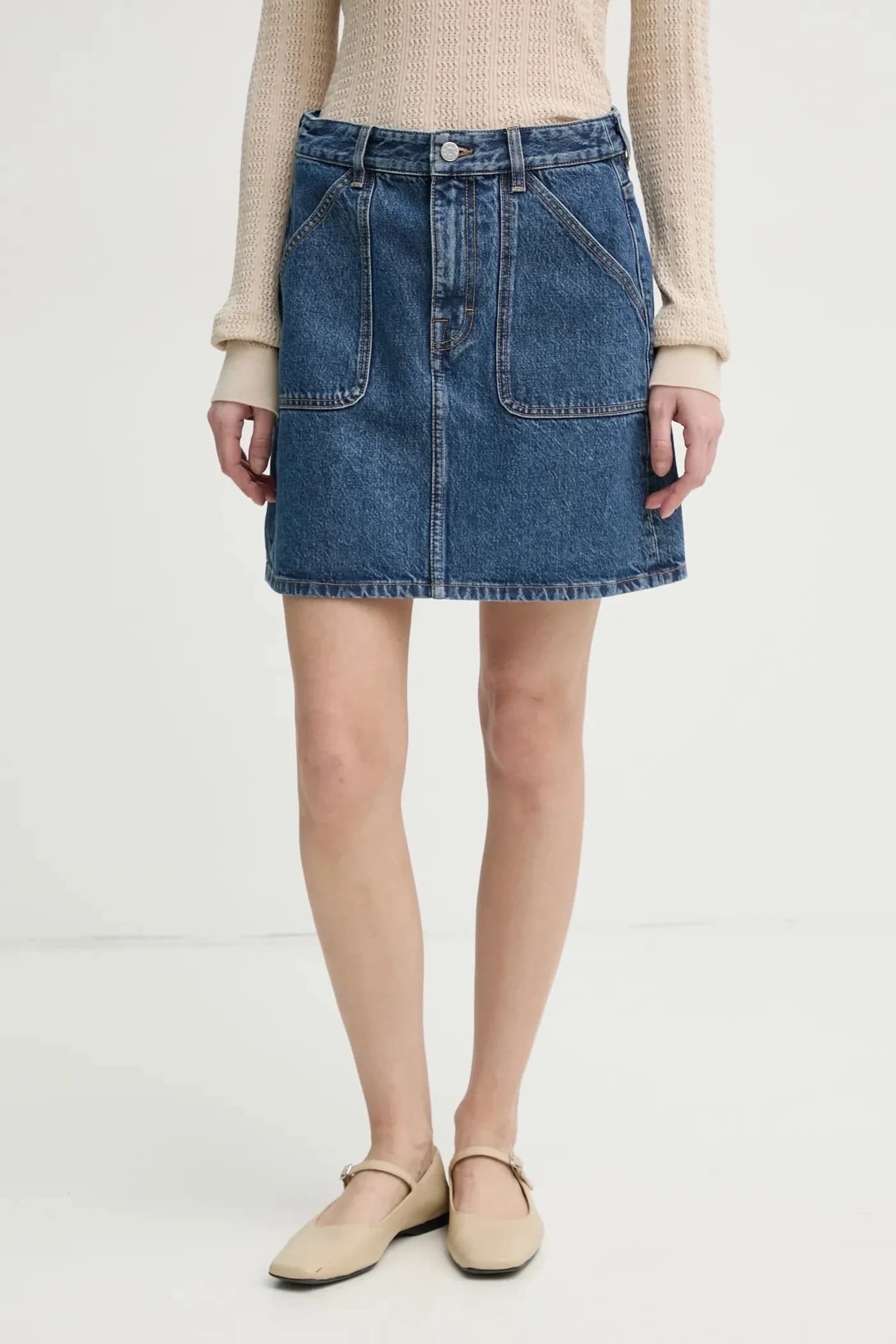 Джинсовая юбка