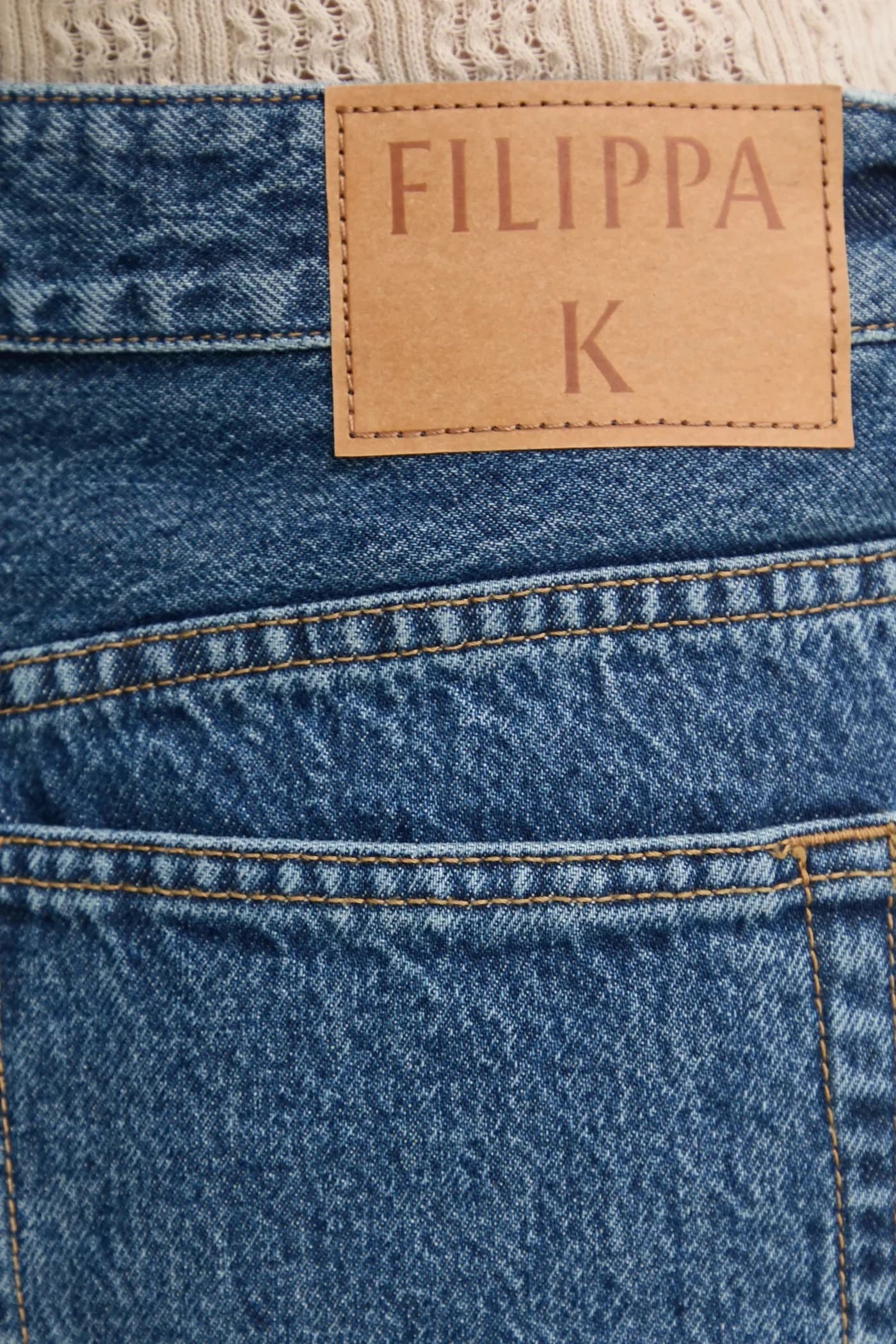 Джинсовая юбка - фото 4