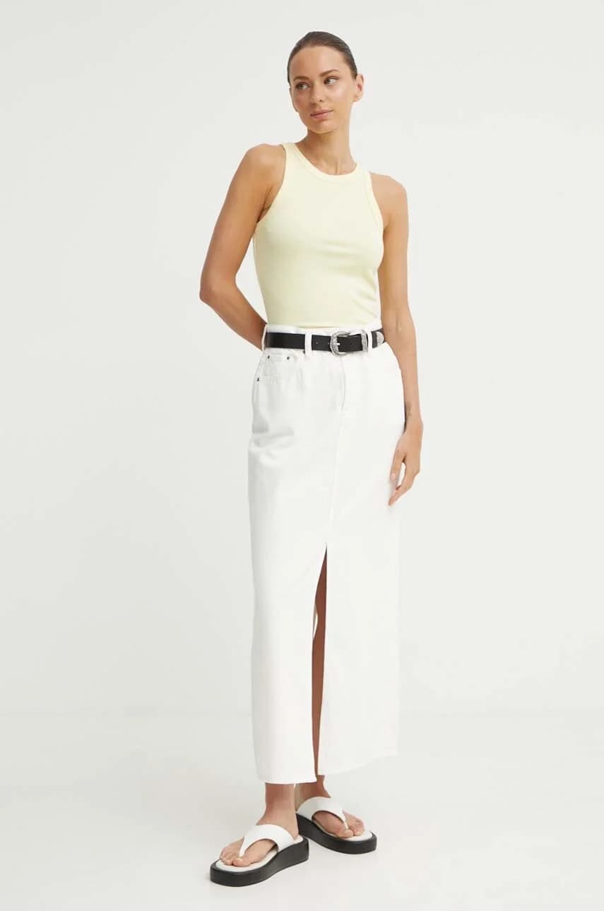 Джинсовая юбка - фото 2