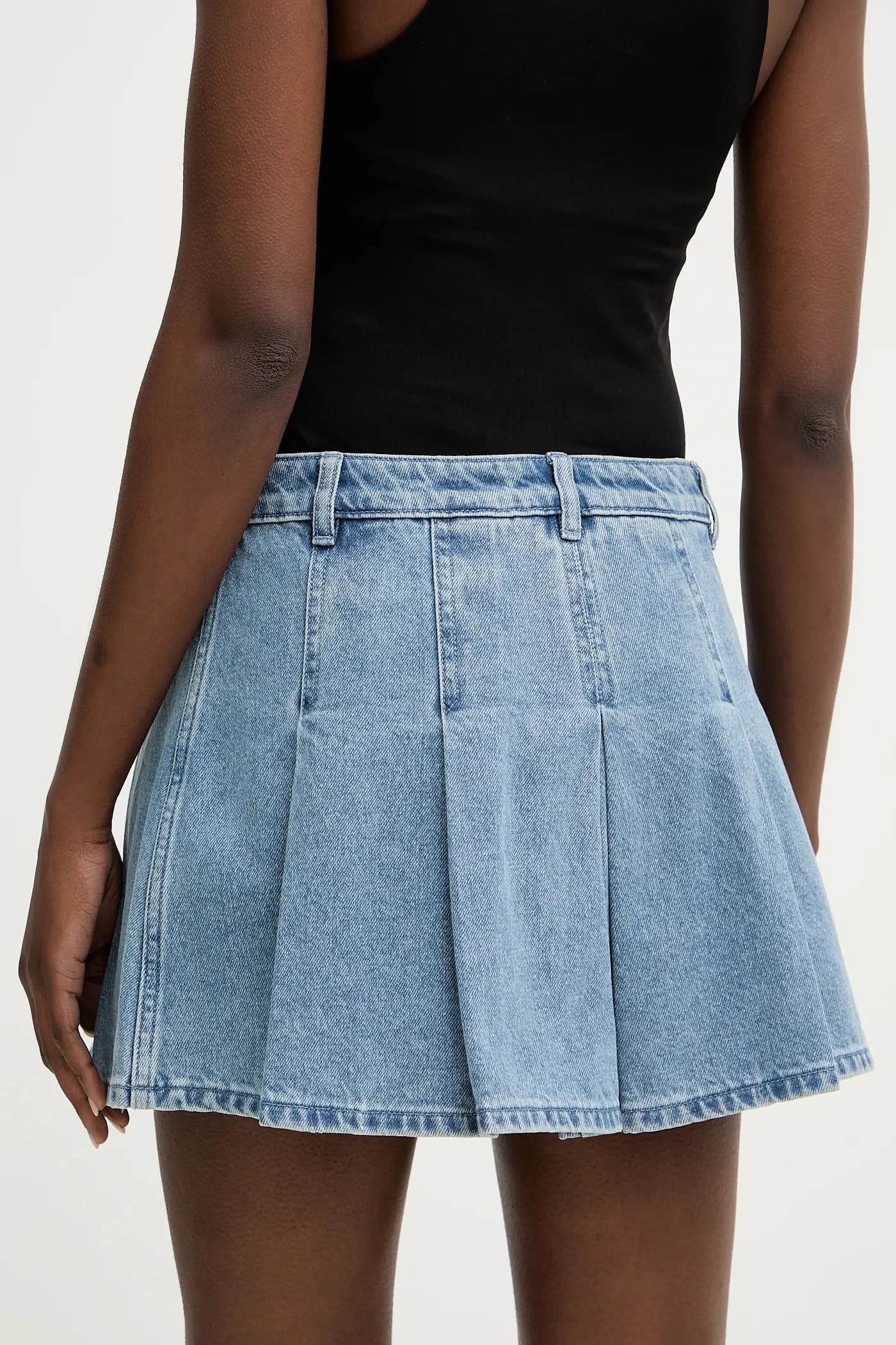 Джинсовая юбка - фото 3