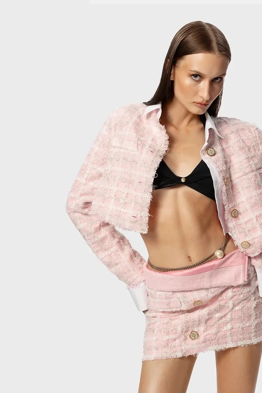 ЮБКА ИЗ Твида ВЫСОКОГО ПРИОРИТЕТА