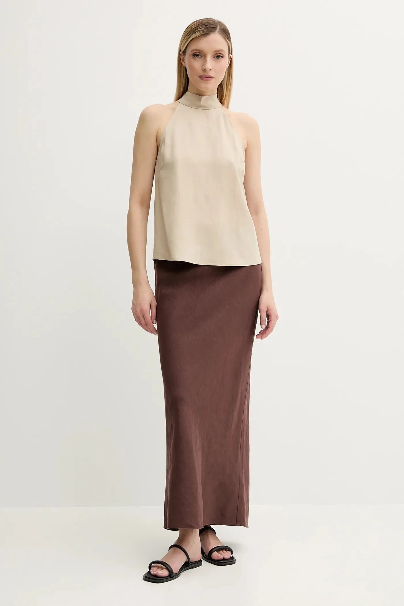 SAAGNETA льняная юбка - фото 2