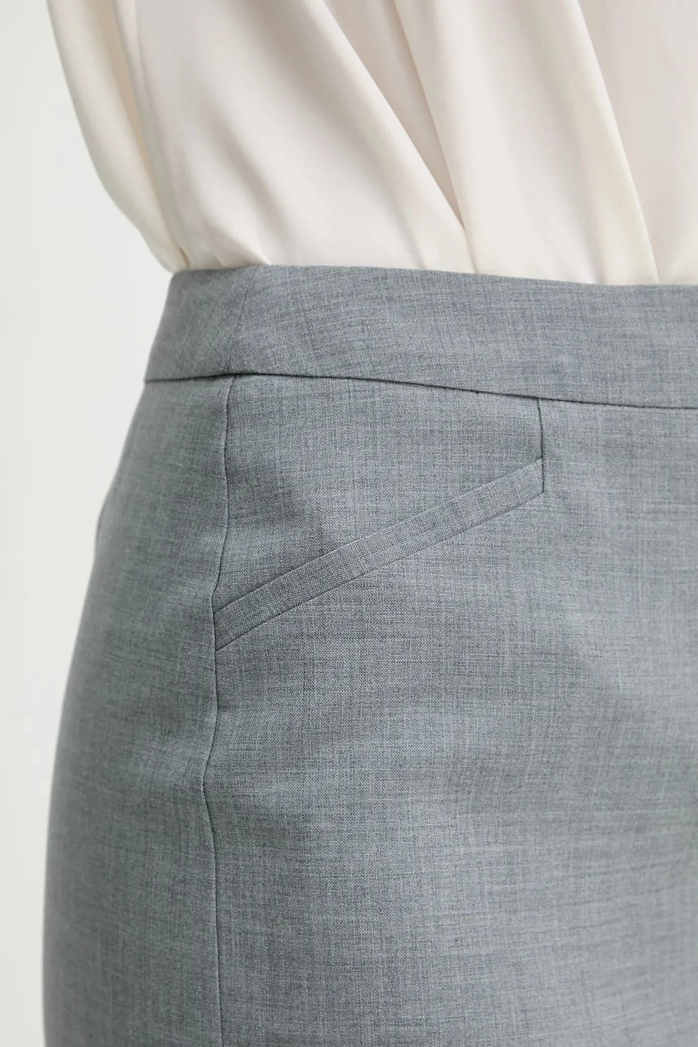 шерстяная юбка Vulera - фото 4