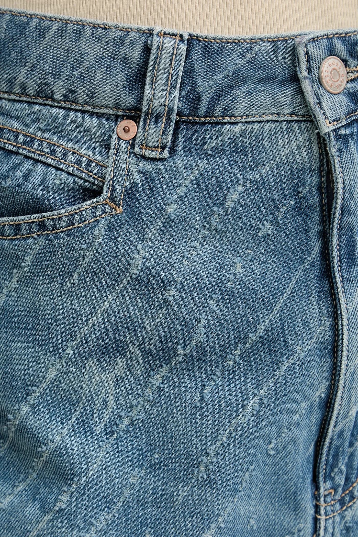 Джинсовая юбка C_ DNM LONG SKIRT - фото 4