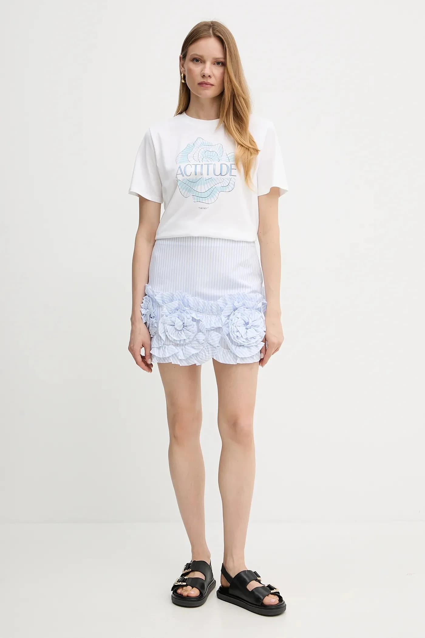 Хлопковая юбка - фото 2