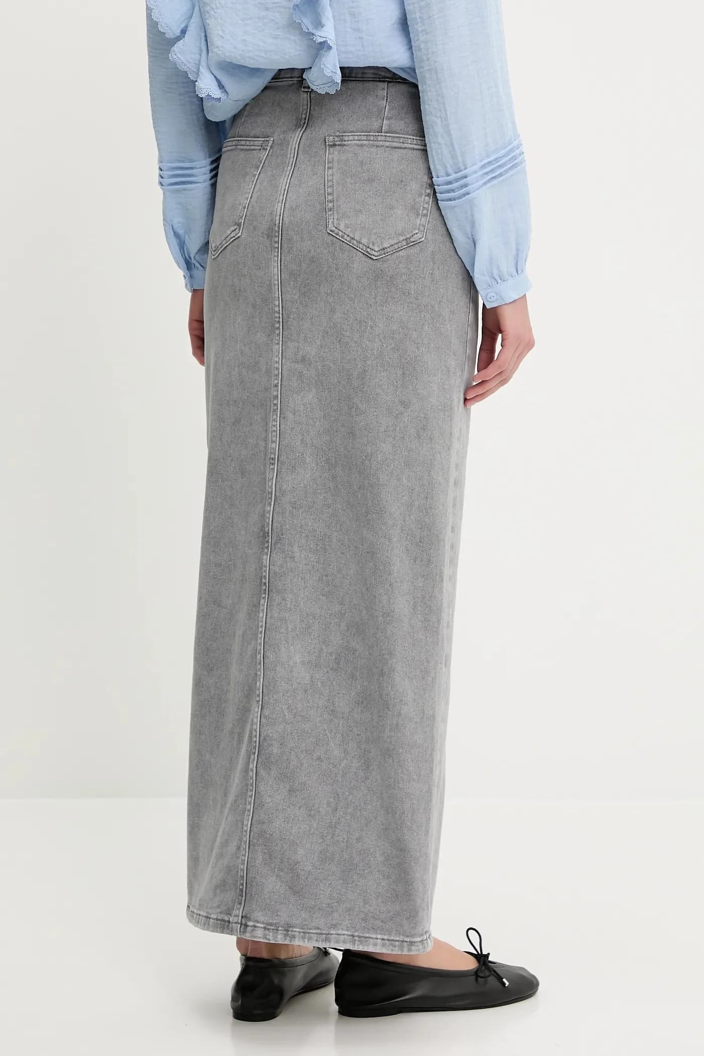 Джинсовая юбка - фото 3