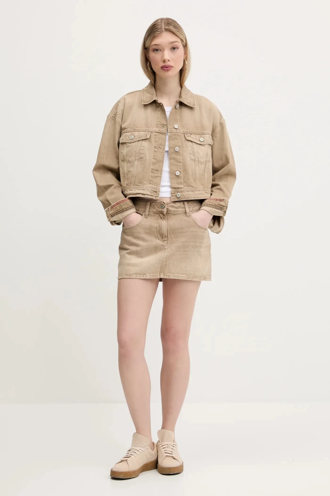 Джинсовая юбка - фото 2