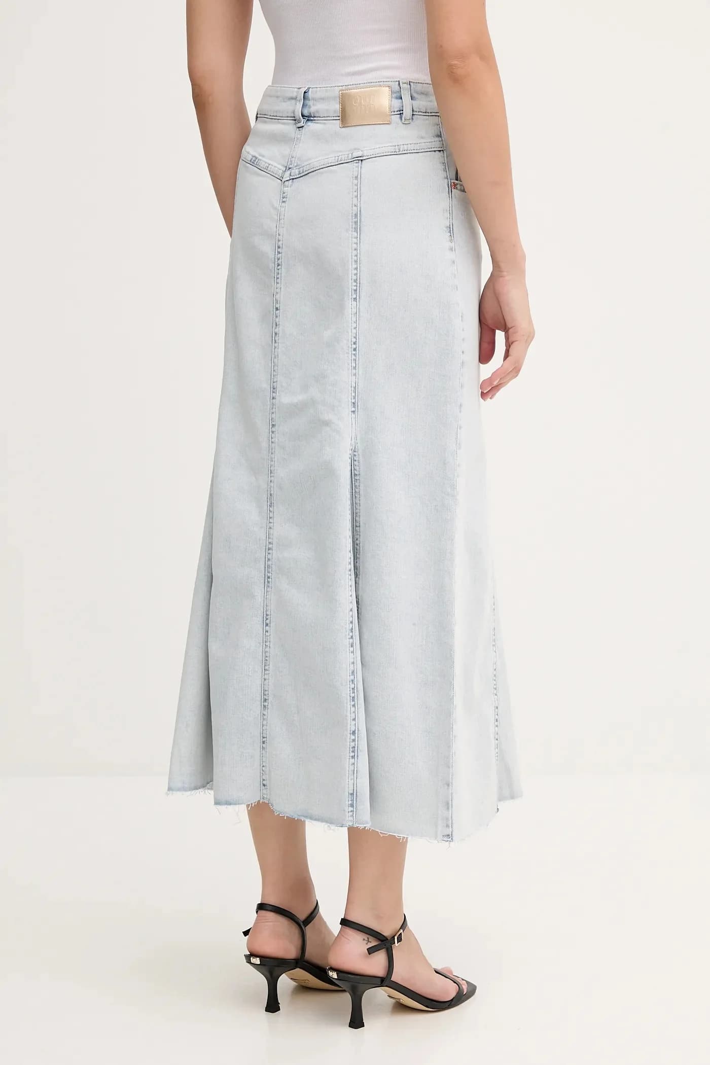 Джинсовая юбка - фото 3