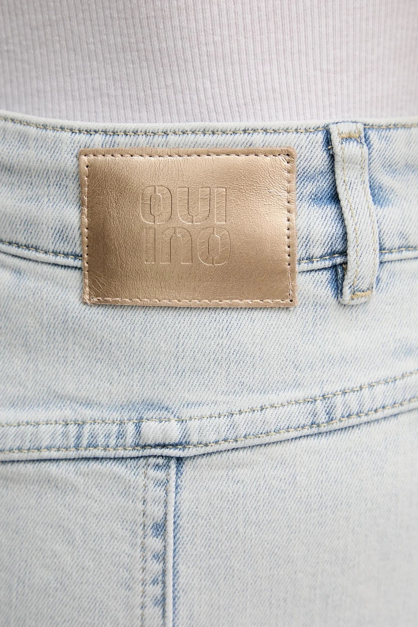 Джинсовая юбка - фото 4