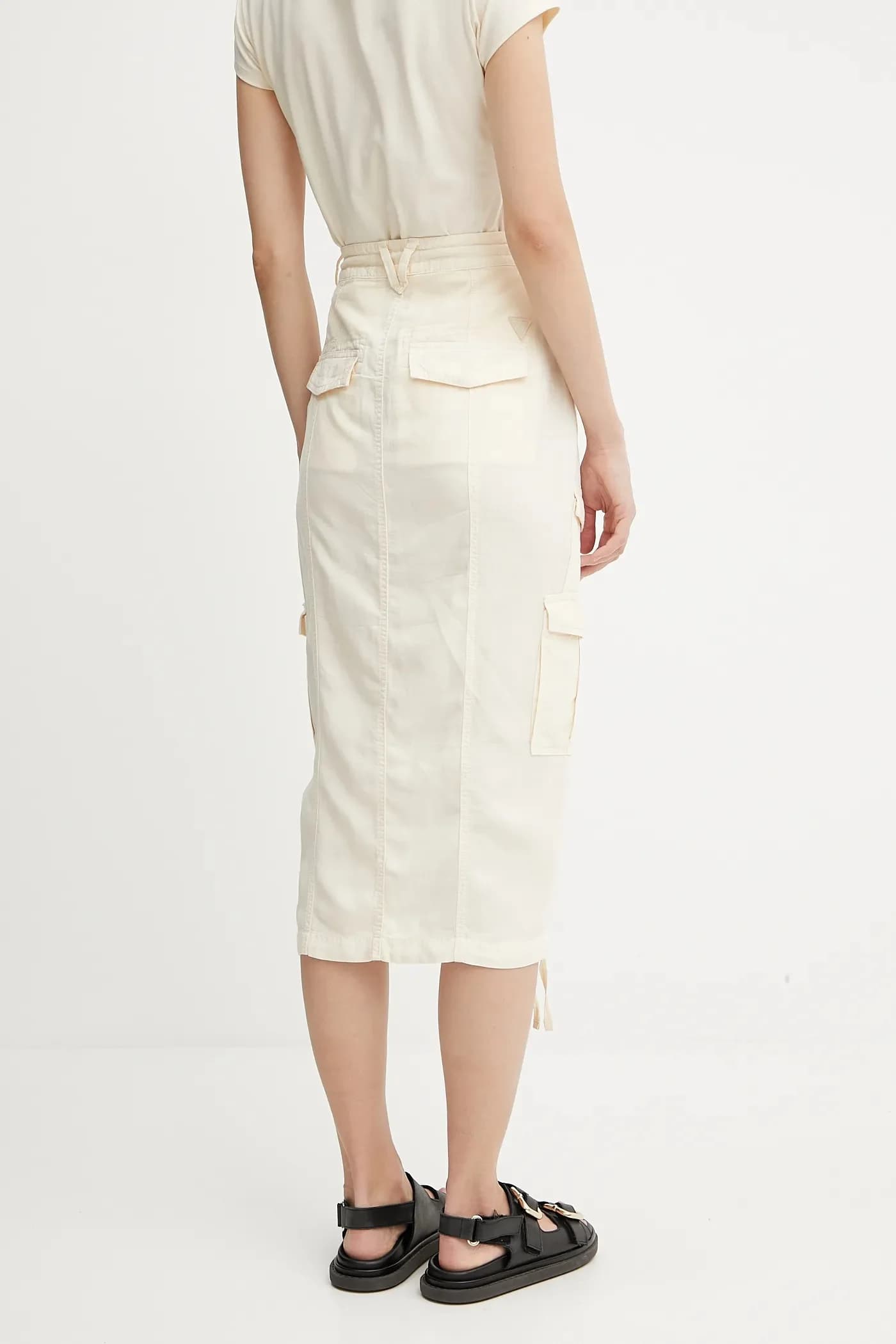 Юбка CASEY из смесового льна - фото 3