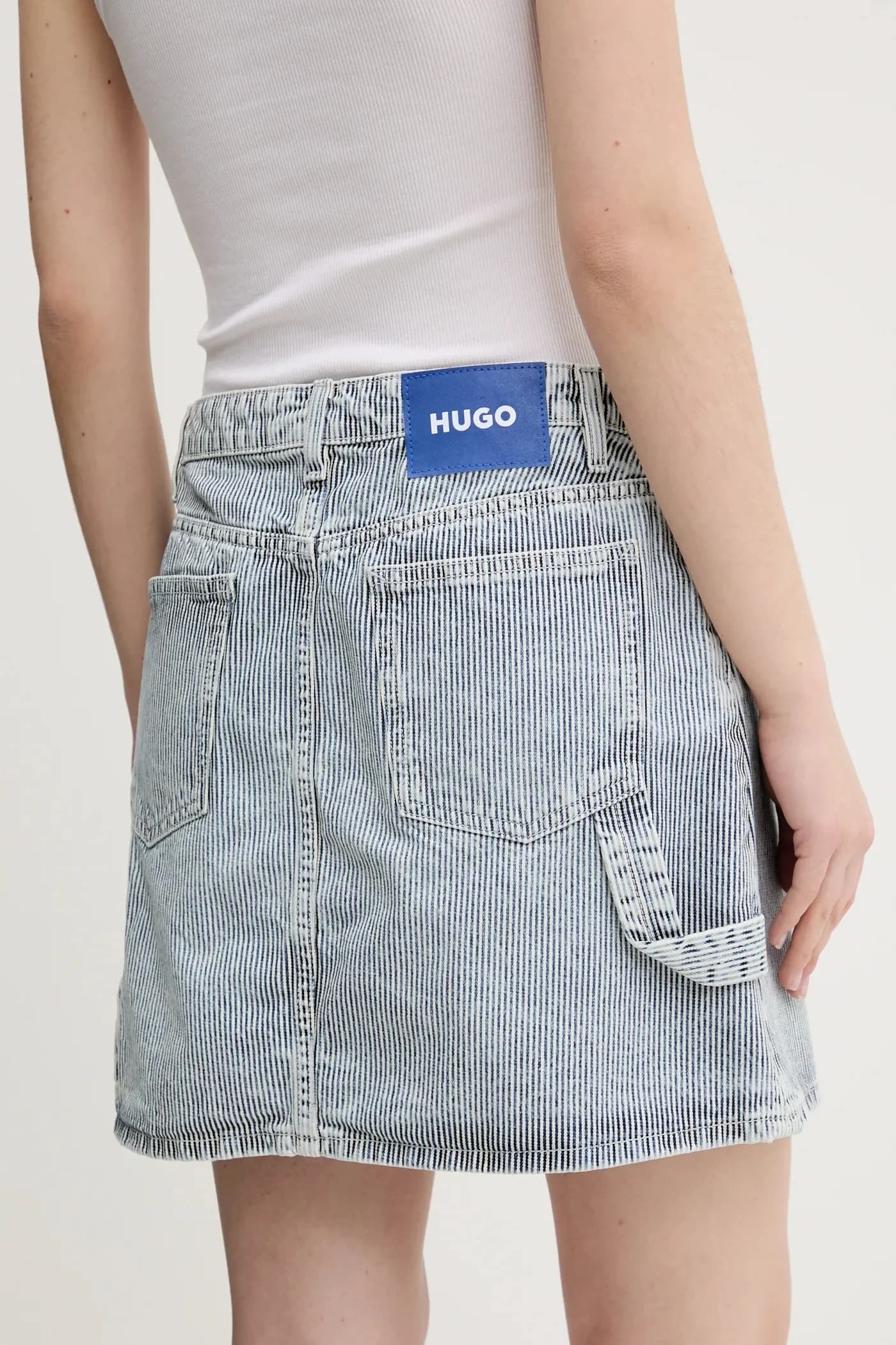 Джинсовая юбка - фото 3