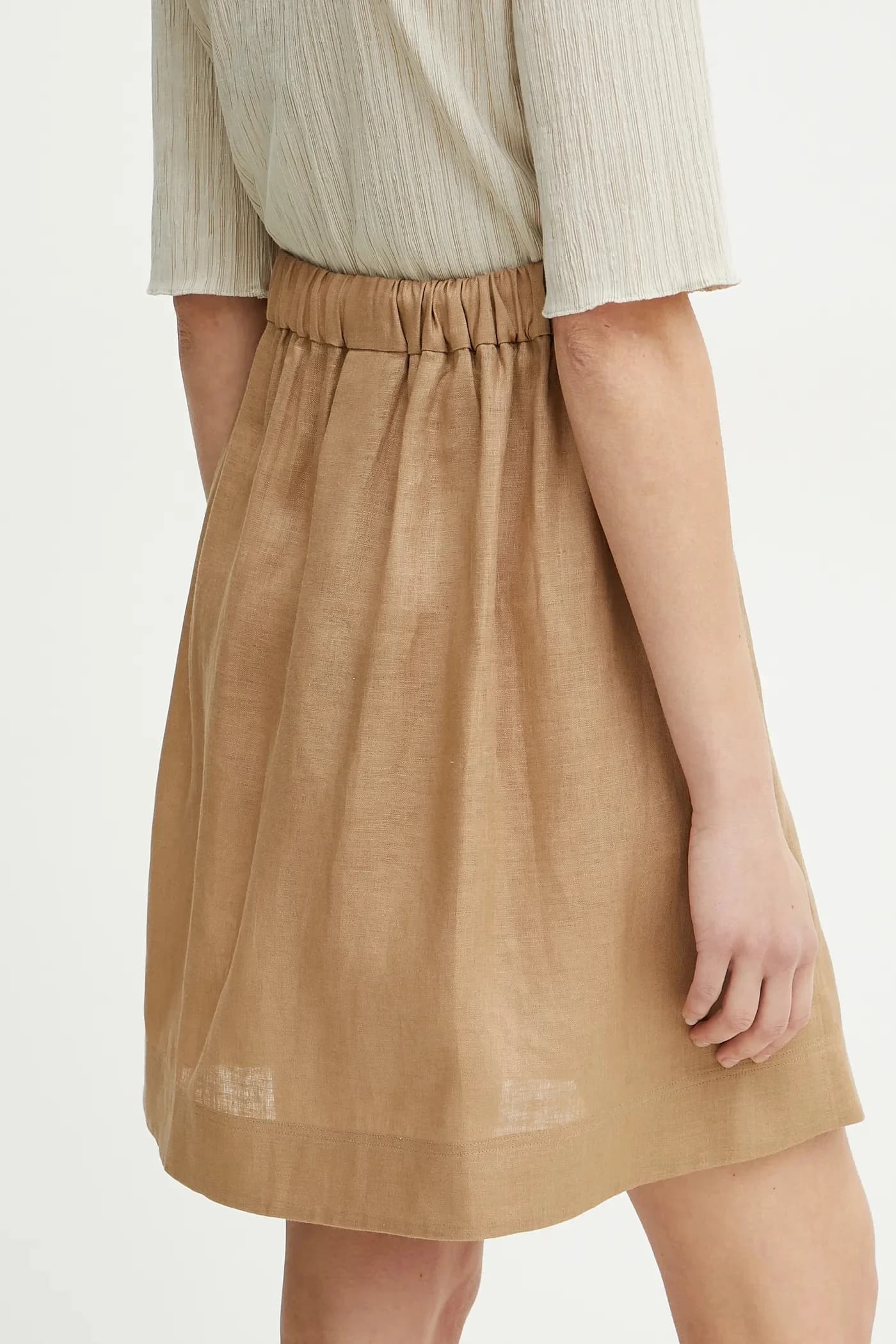 Льняная юбка - фото 3